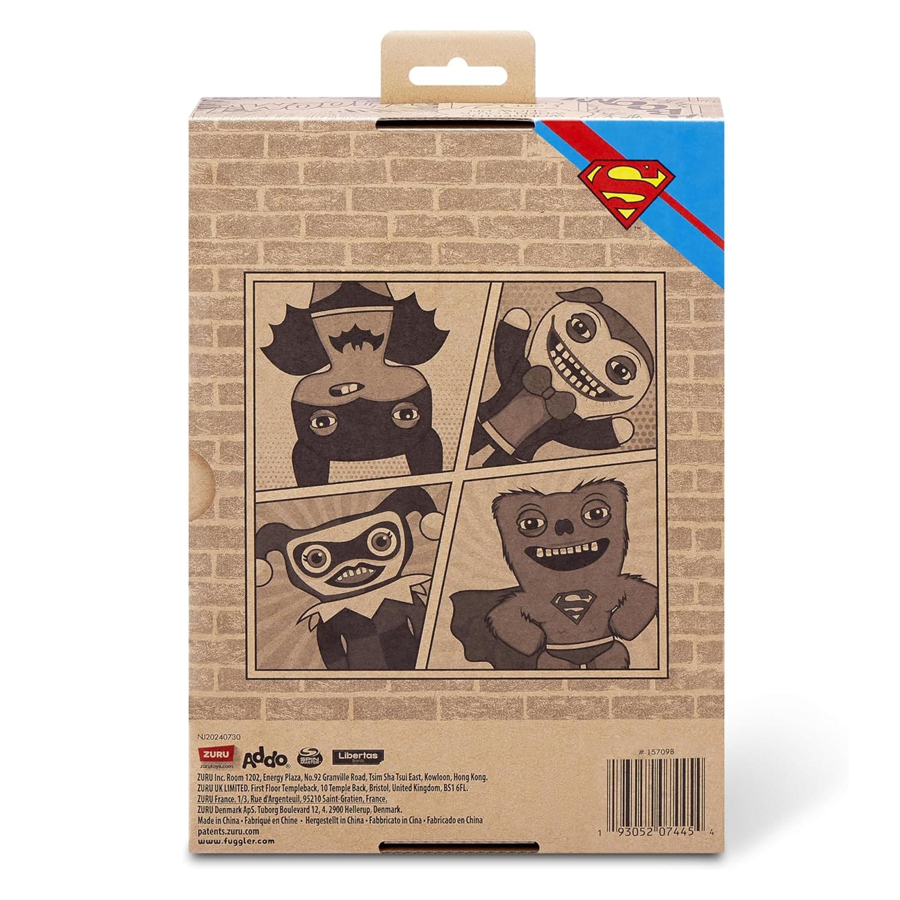 DC x Fuggler 9 Inch Collector Plush | Superman