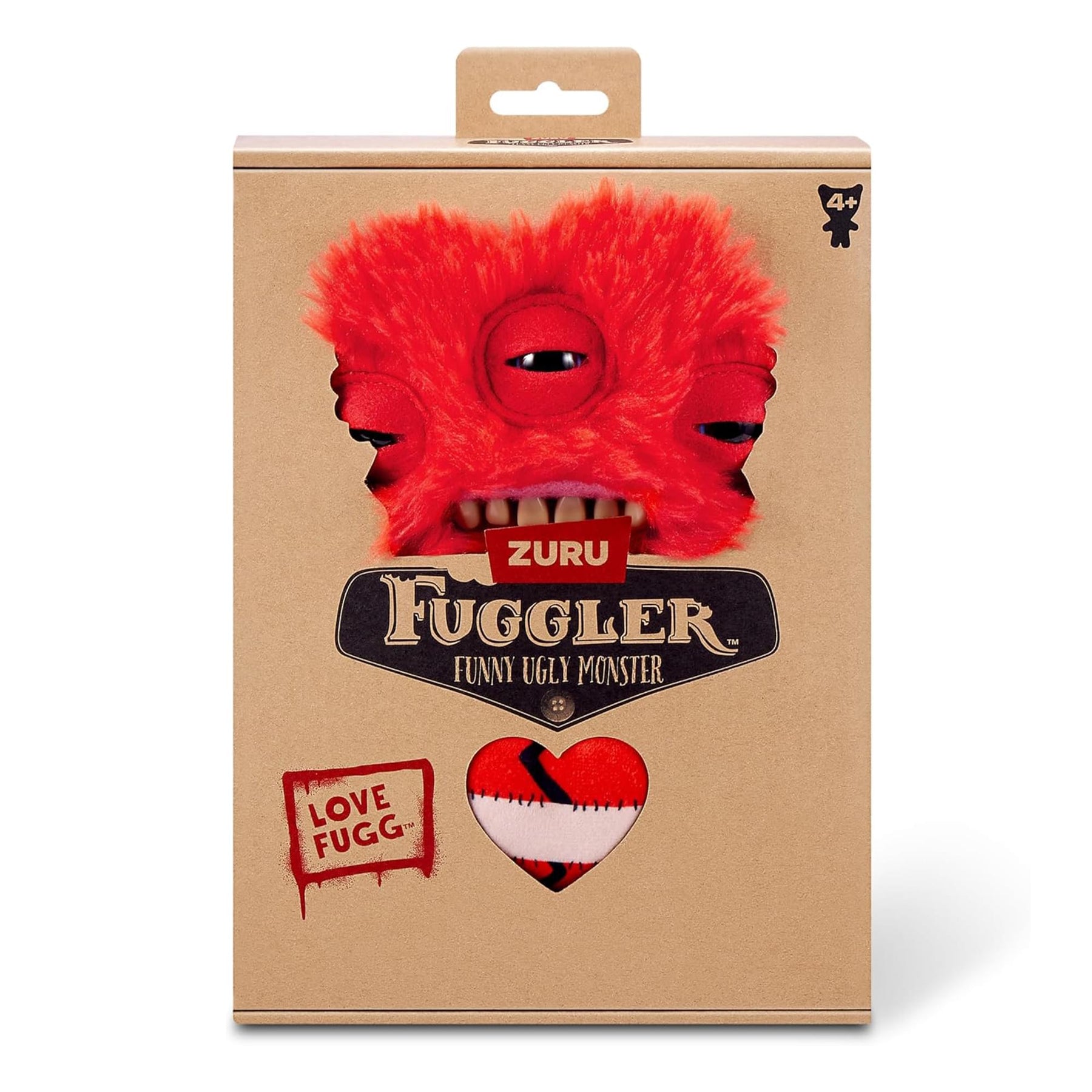 Fuggler Love Fuggs 9 Inch Plush | Red
