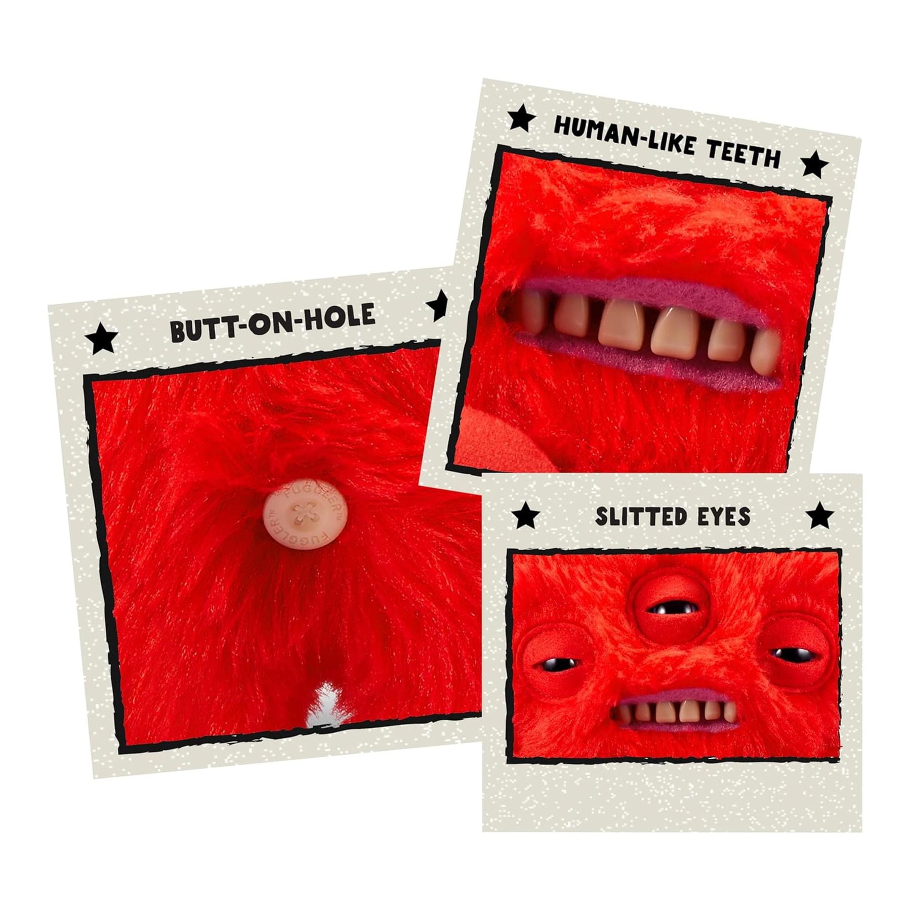 Fuggler Love Fuggs 9 Inch Plush | Red
