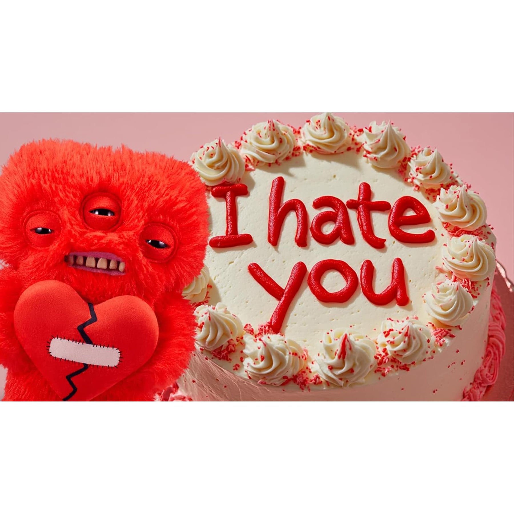 Fuggler Love Fuggs 9 Inch Plush | Red
