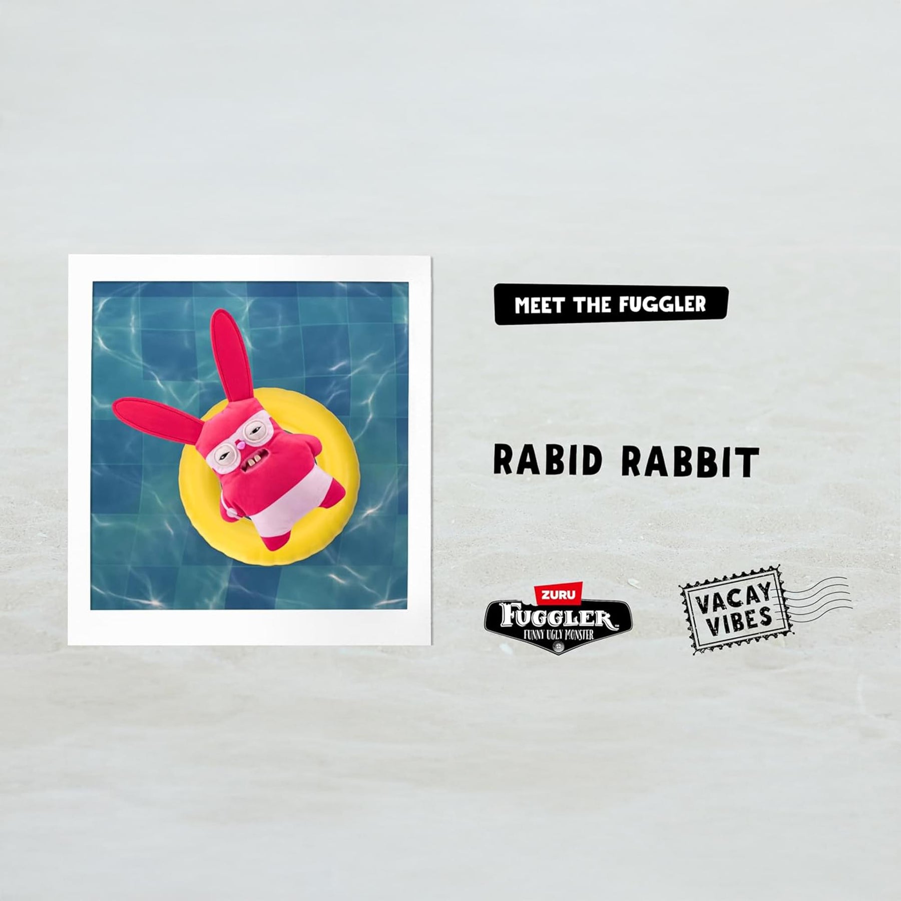 Fuggler Vacay Vibes 9 Inch Plush | Rabid Rabbit