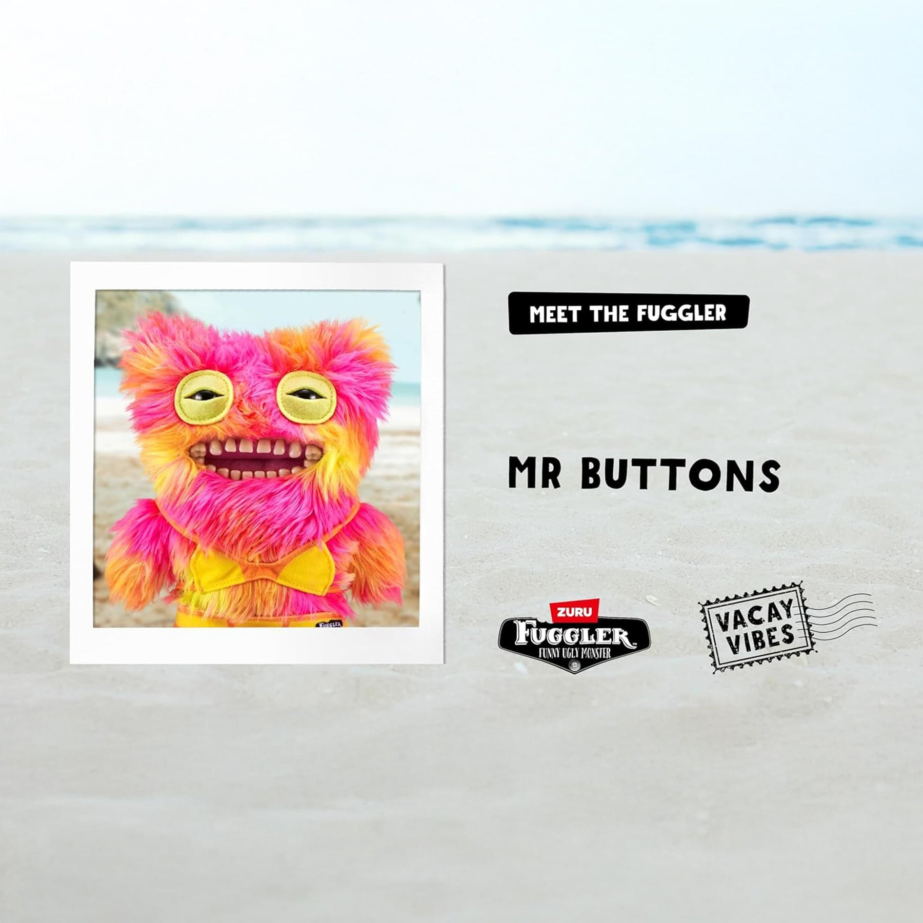 Fuggler Vacay Vibes 9 Inch Plush | Mr Buttons
