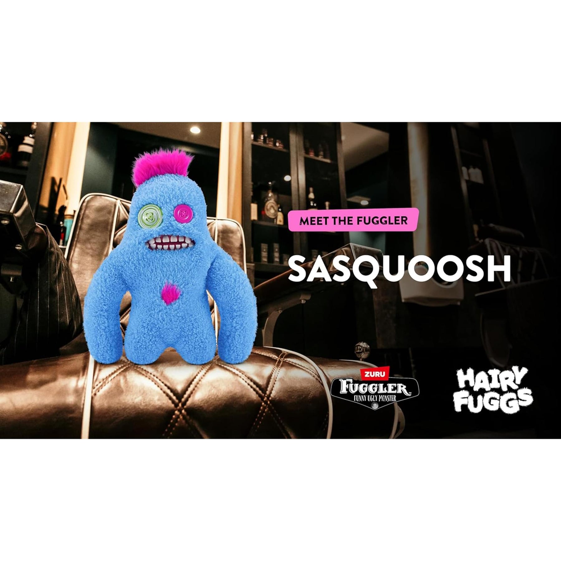 Fuggler Hairy Fuggs 9 Inch Plush | Sasquoosh