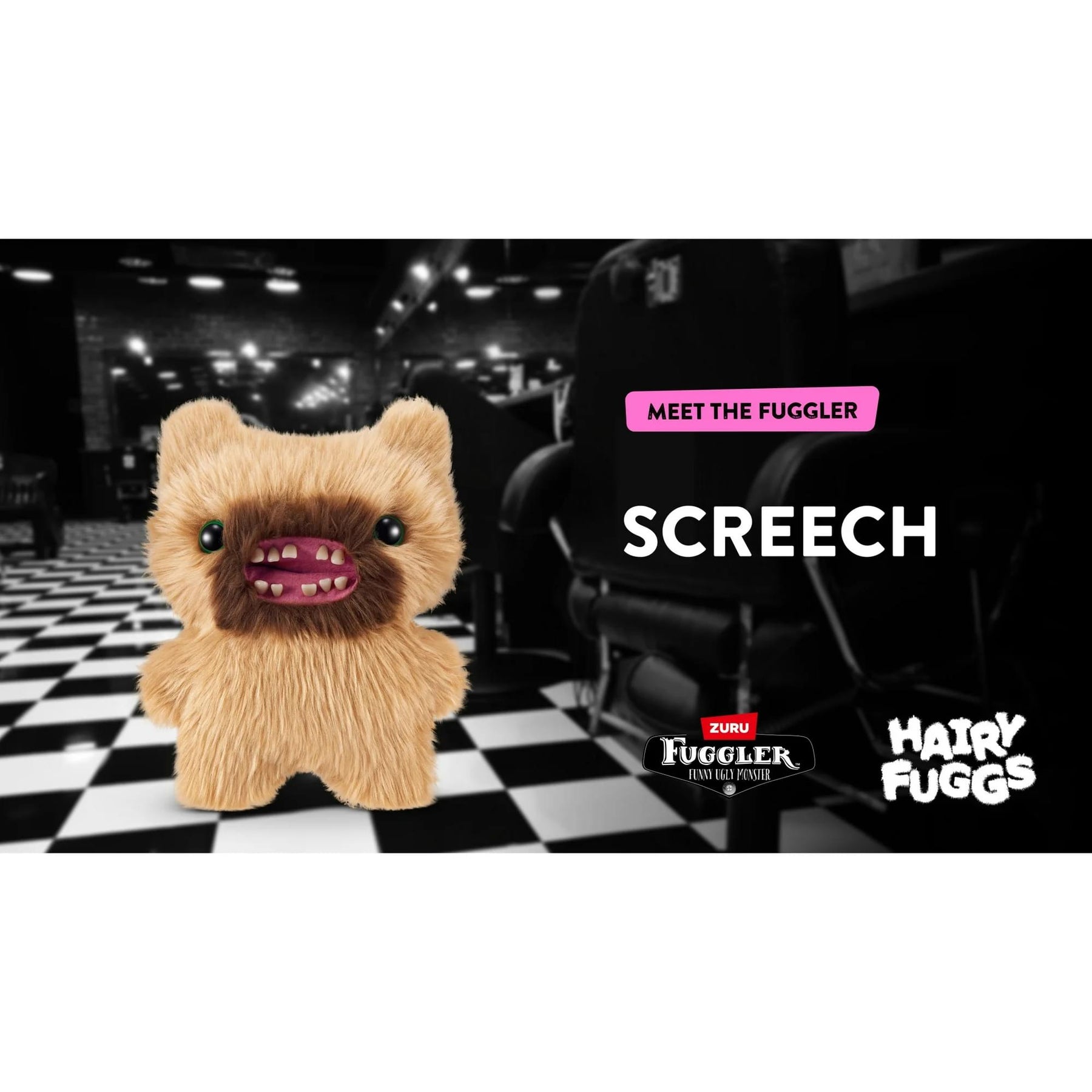 Fuggler Hairy Fuggs 9 Inch Plush | Screech