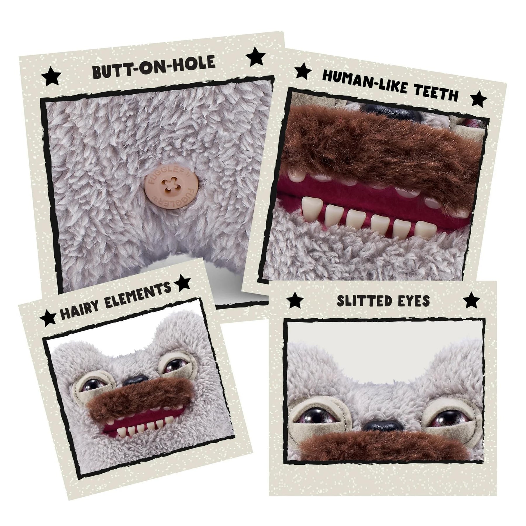 Fuggler Hairy Fuggs 9 Inch Plush | Old Tooth