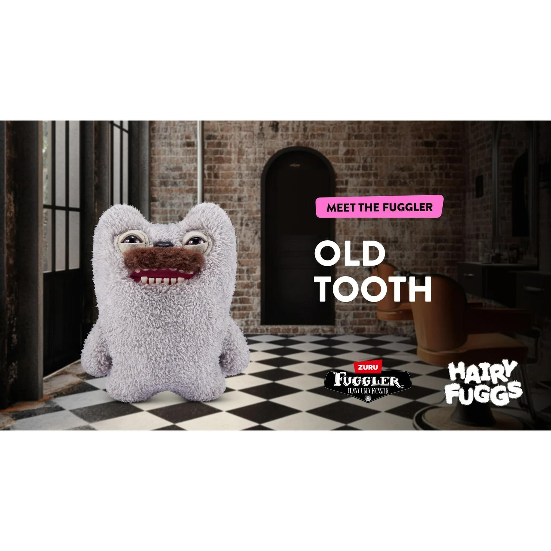 Fuggler Hairy Fuggs 9 Inch Plush | Old Tooth
