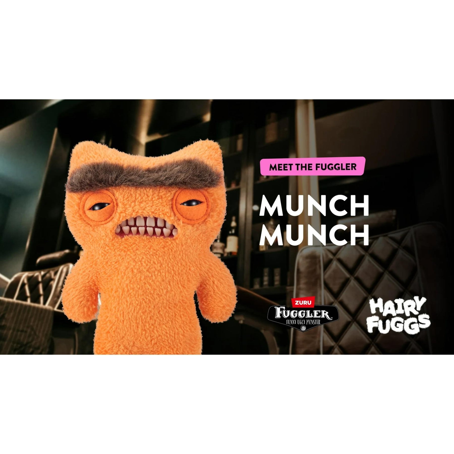 Fuggler Hairy Fuggs 9 Inch Plush | Munch Munch