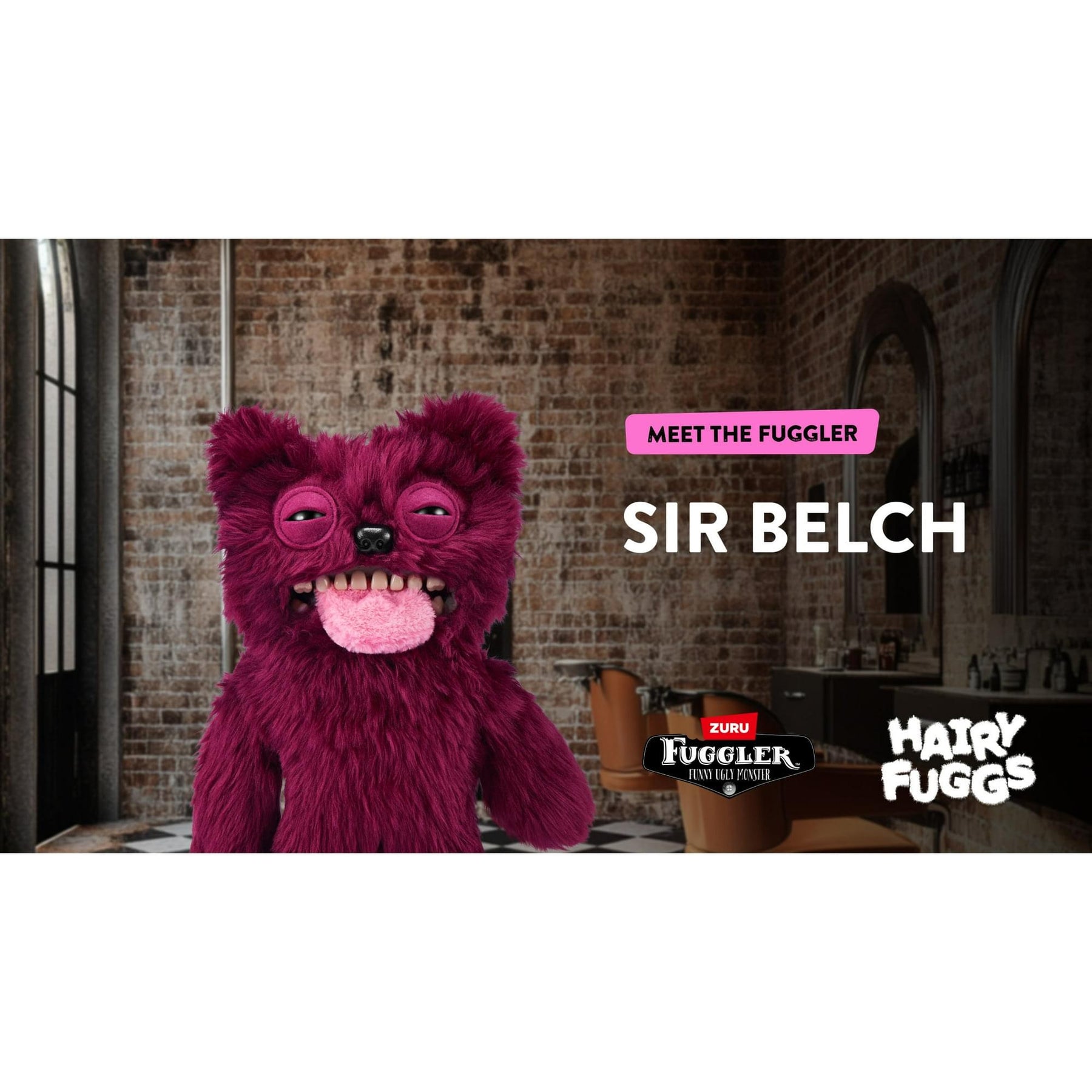 Fuggler Hairy Fuggs 9 Inch Plush | Sir Belch