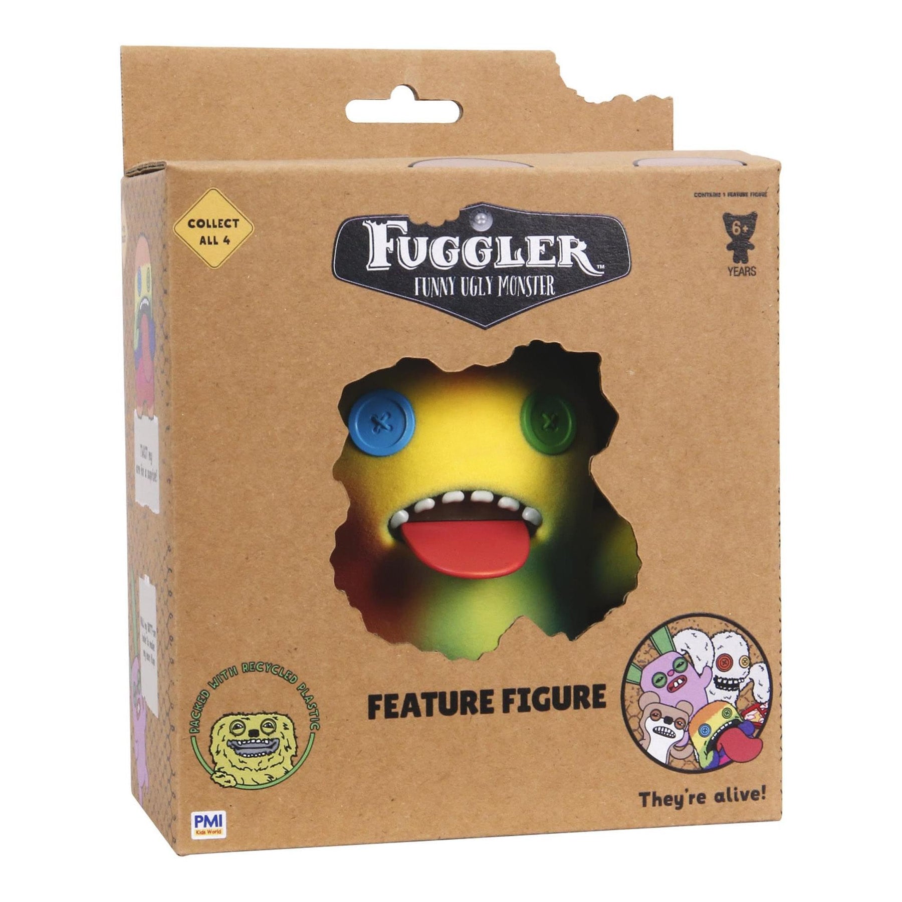 Fuggler 4.5 Inch Vinyl Figure | Multi-Yellow