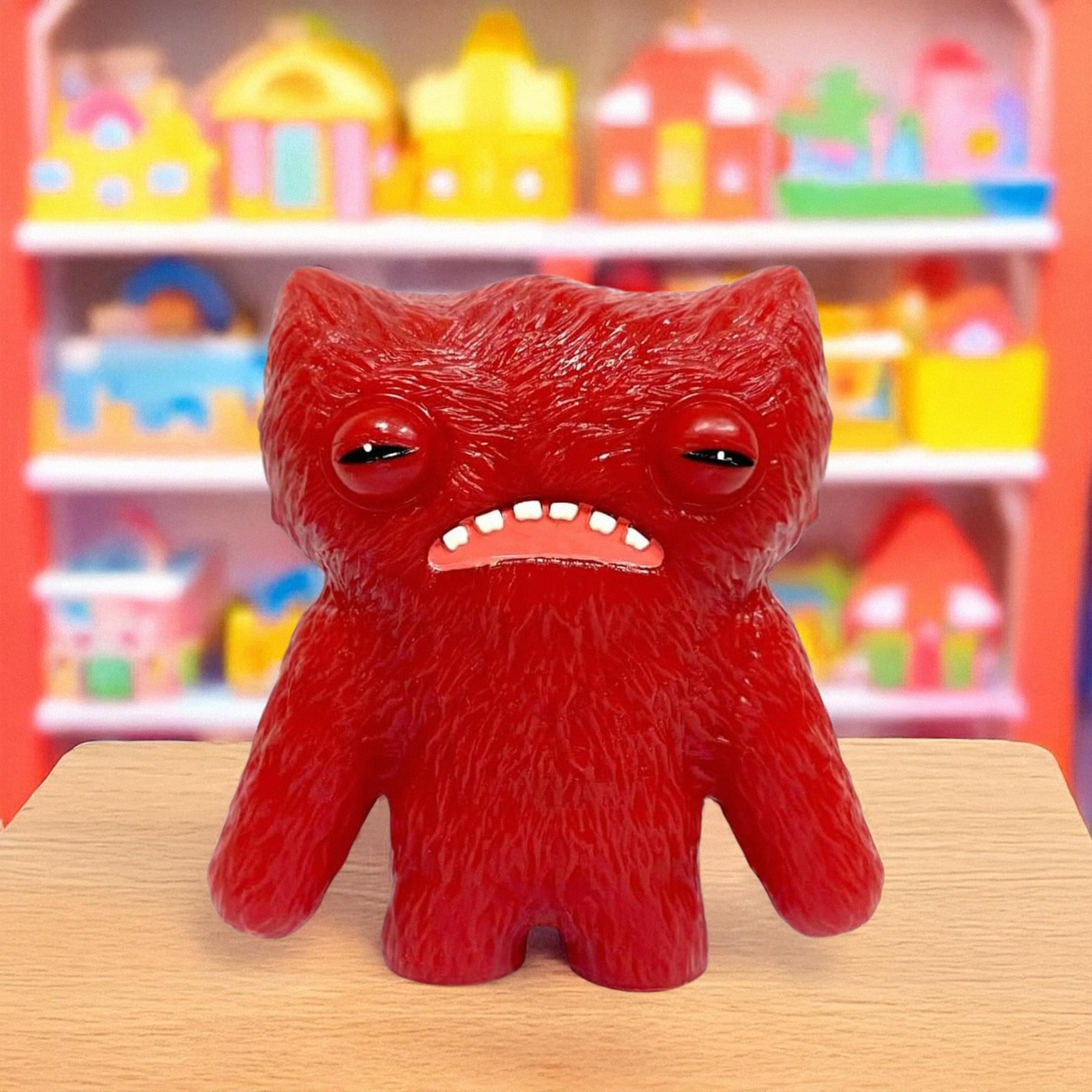 Fuggler 2.5 Inch Vinyl Figure | Wide Eyed Weirdo Red