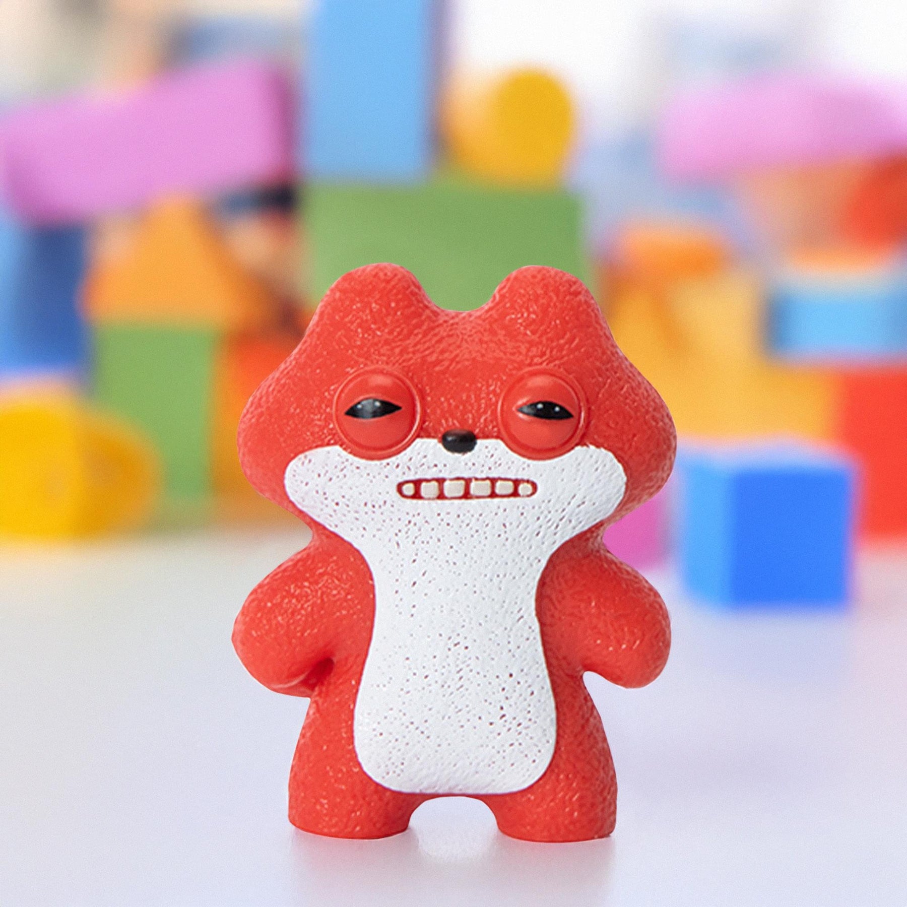 Fuggler 2.5 Inch Vinyl Figure | Sketchy Squirrel Red