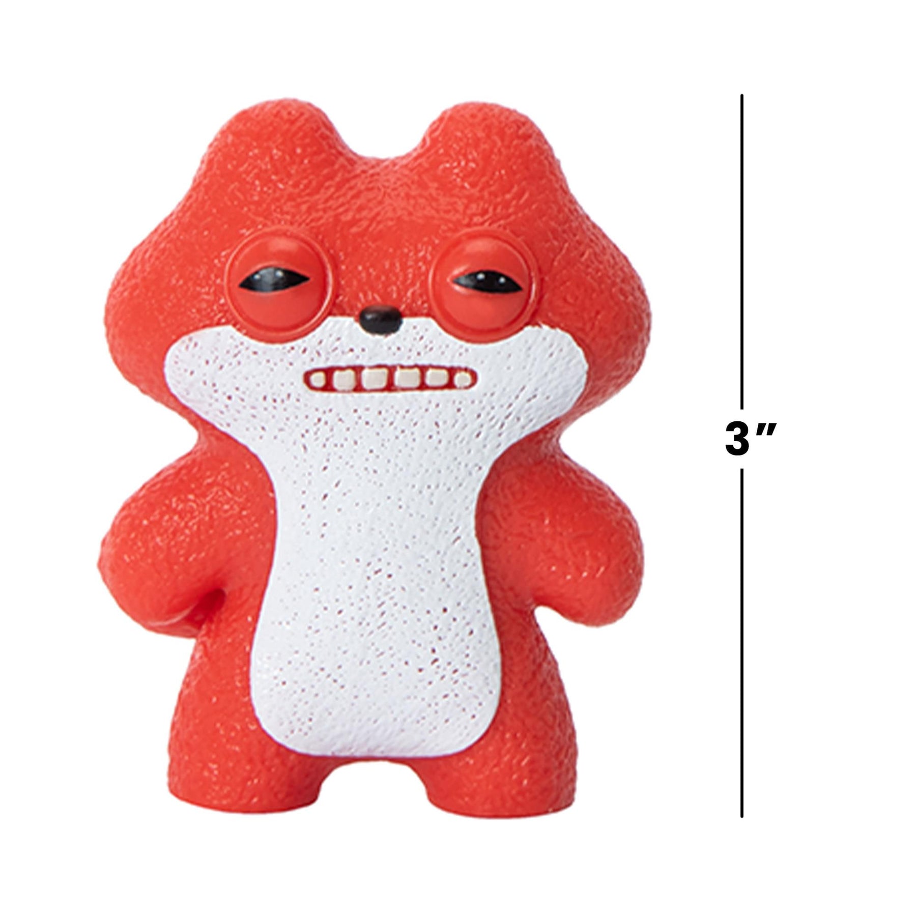 Fuggler 2.5 Inch Vinyl Figure | Sketchy Squirrel Red