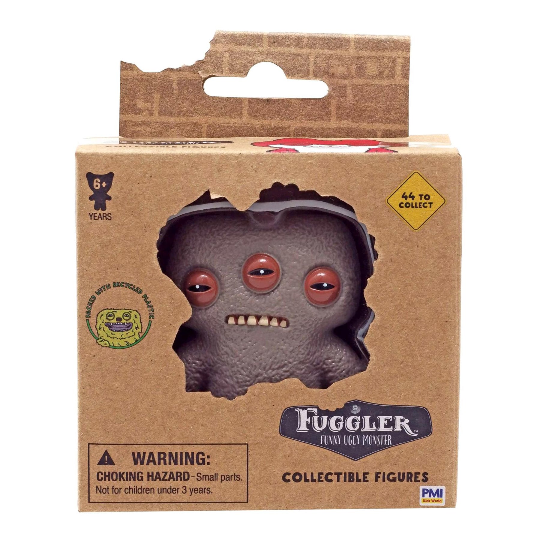 Fuggler 2.5 Inch Vinyl Figure | Annoyed Alien Brown
