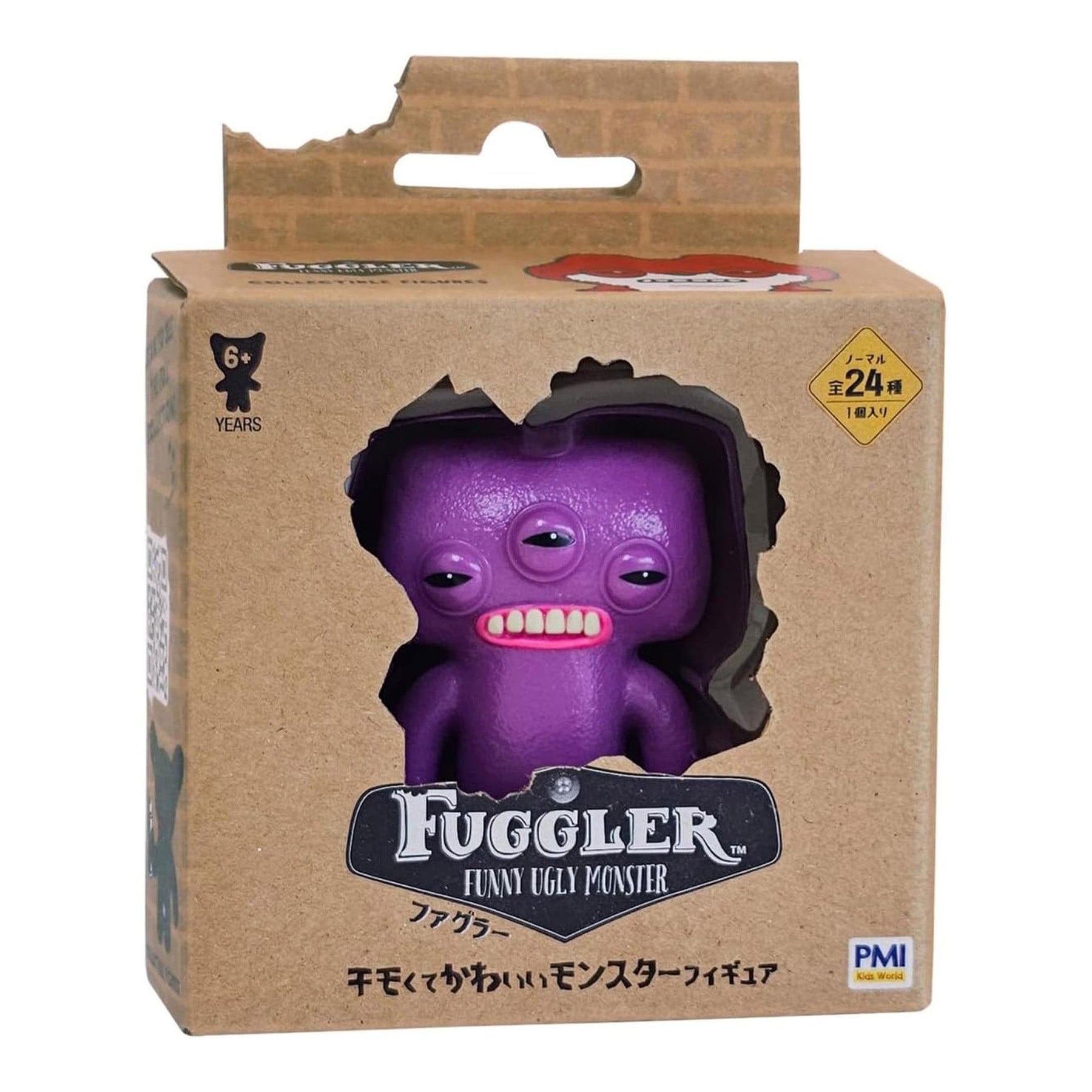 Fuggler 2.5 Inch Vinyl Figure | Dark Purple