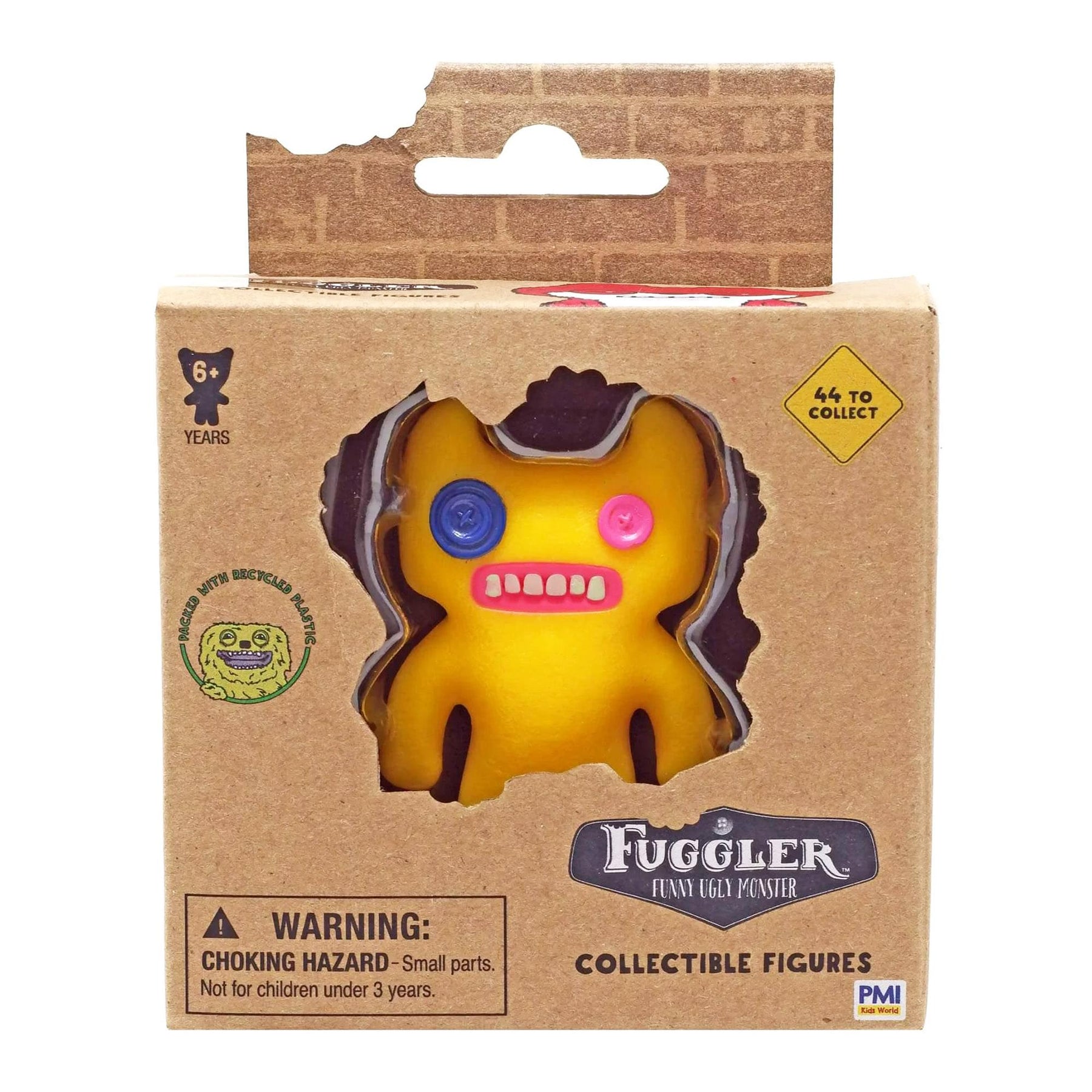 Fuggler 2.5 Inch Vinyl Figure | Indecisive Monster Yellow