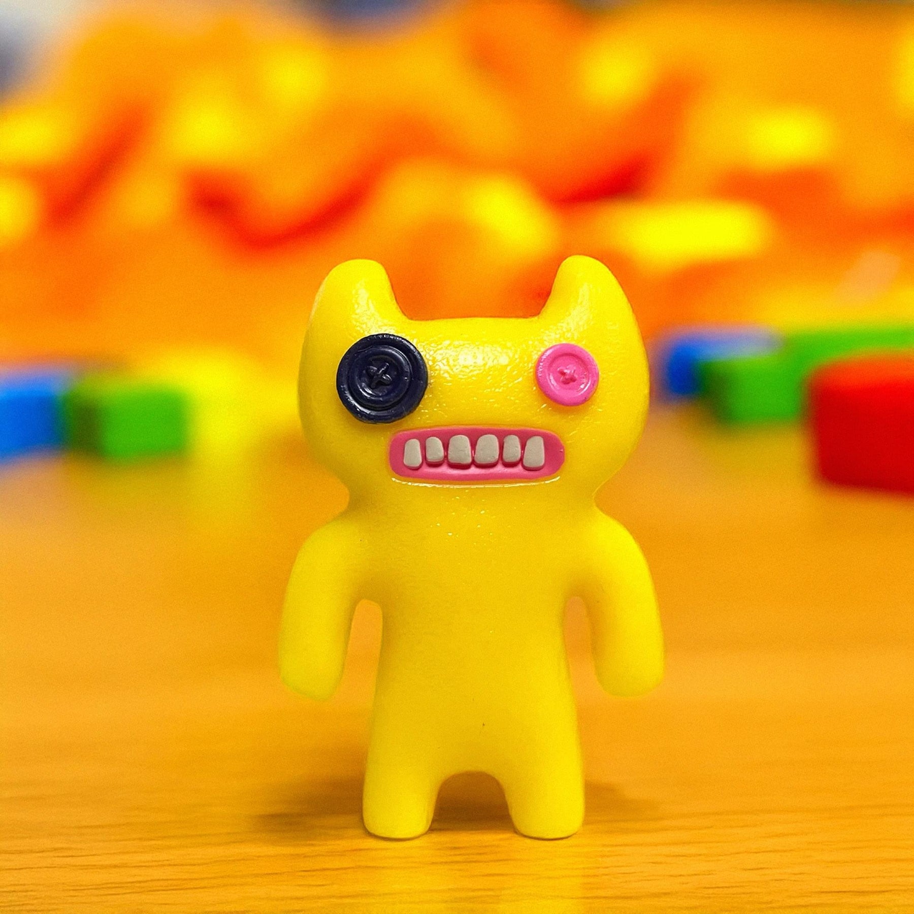 Fuggler 2.5 Inch Vinyl Figure | Indecisive Monster Yellow
