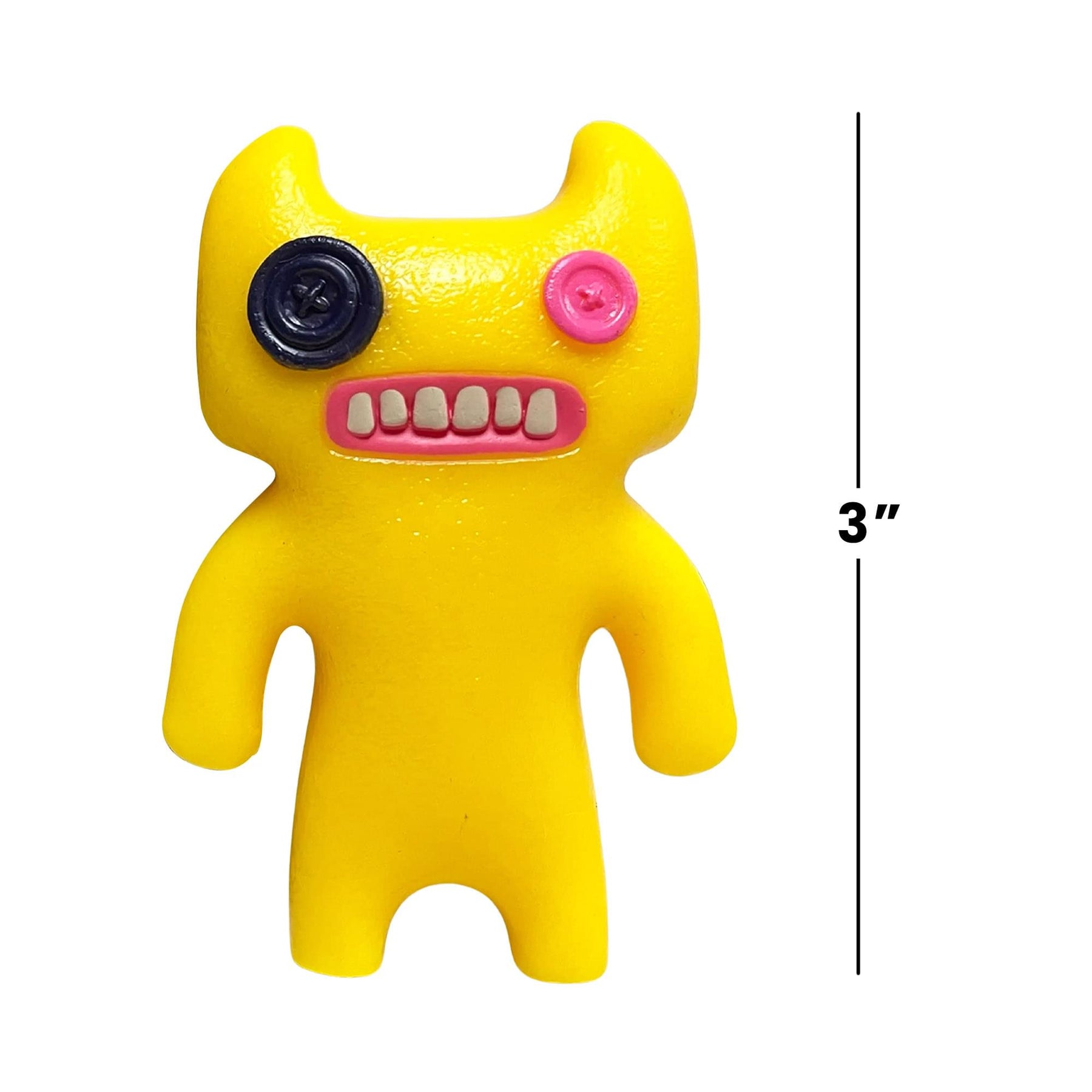 Fuggler 2.5 Inch Vinyl Figure | Indecisive Monster Yellow