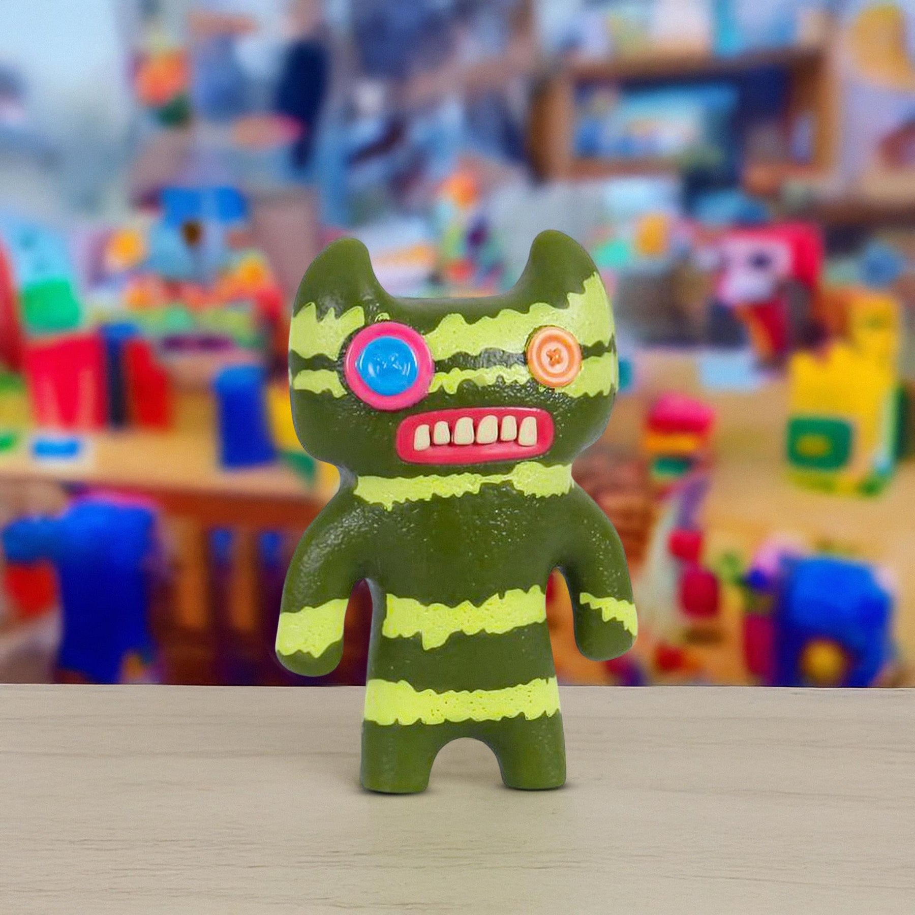 Fuggler 2.5 Inch Vinyl Figure | Indecisive Monster Green