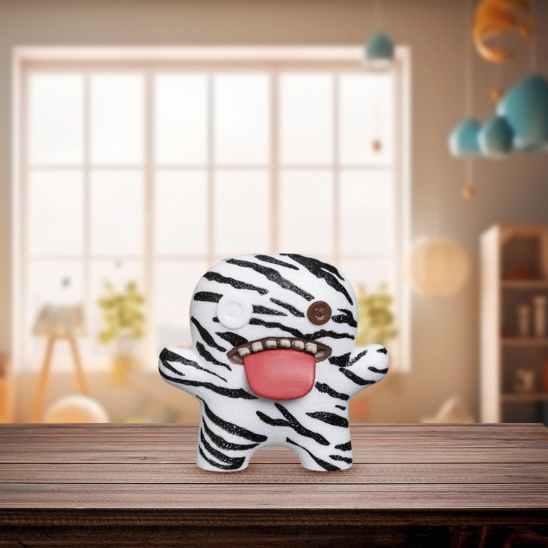 Fuggler 2.5 Inch Vinyl Figure | Zebra Print