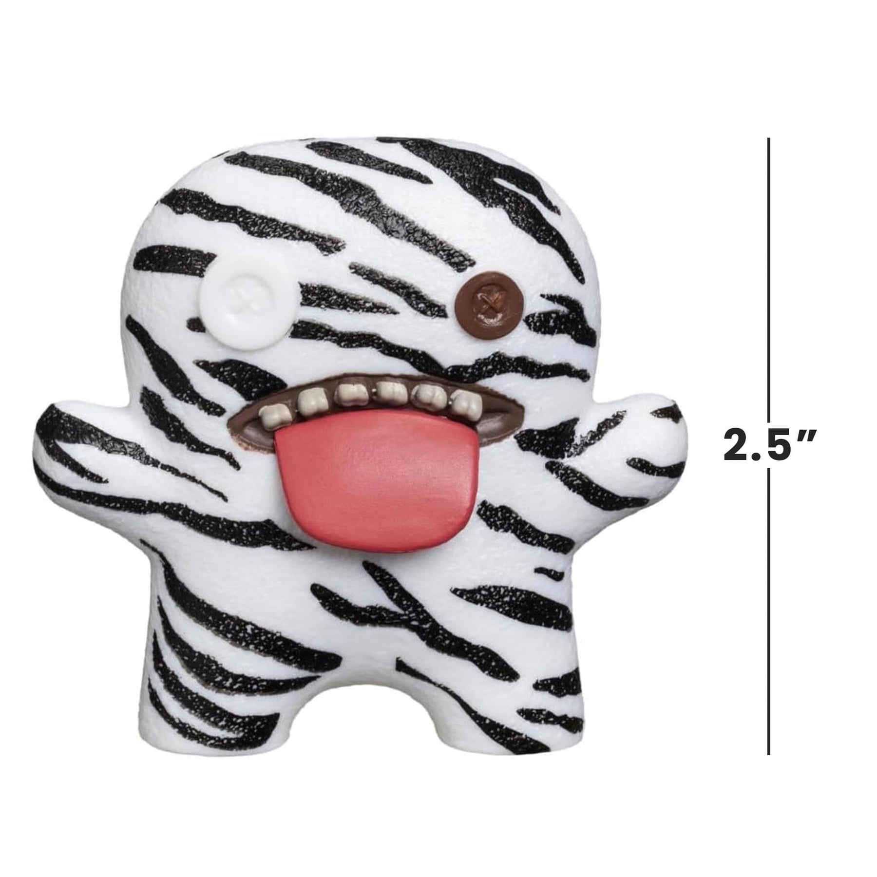 Fuggler 2.5 Inch Vinyl Figure | Zebra Print