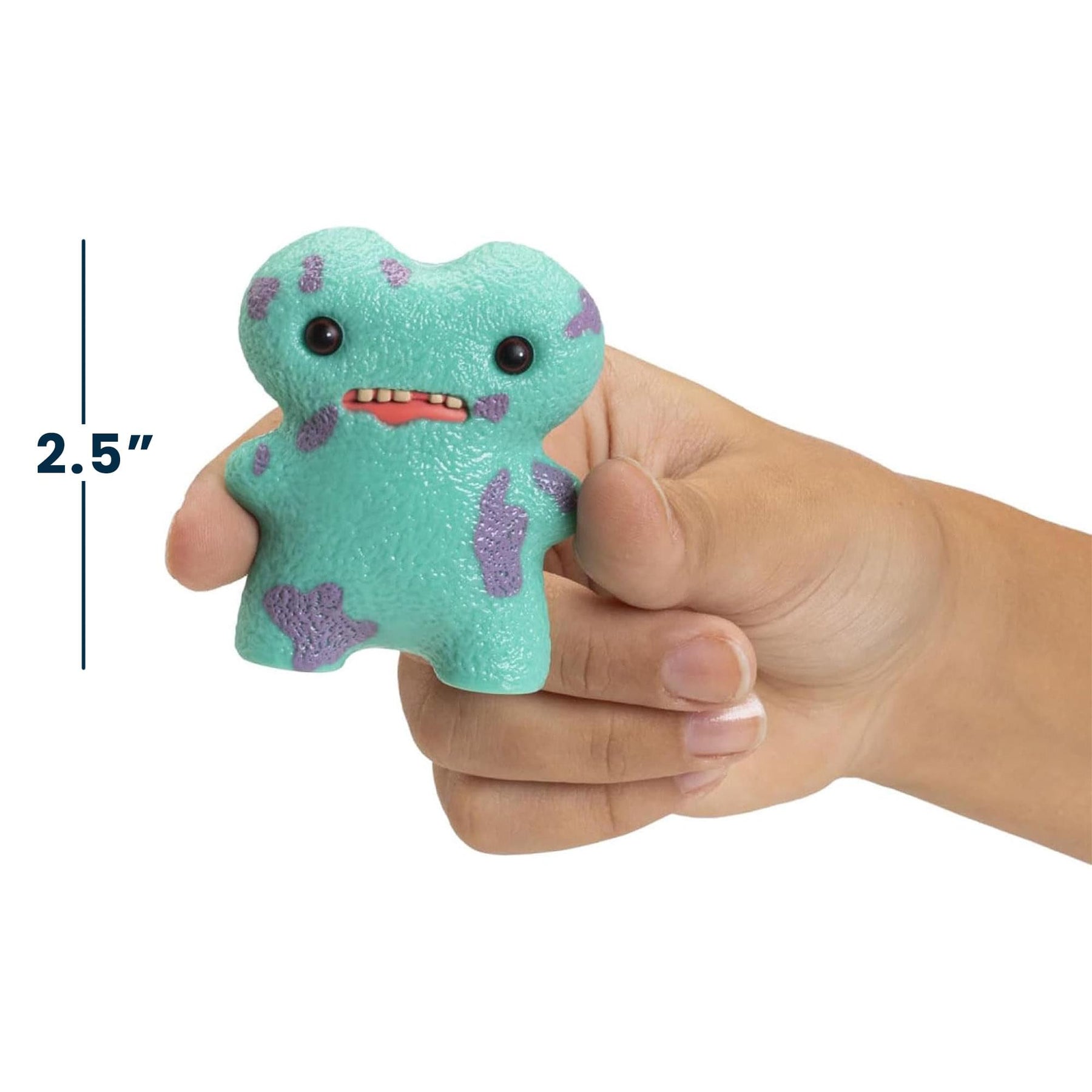 Fuggler 2.5 Inch Figure 3-Pack | Brown/White, Turquoise, Tiger Print