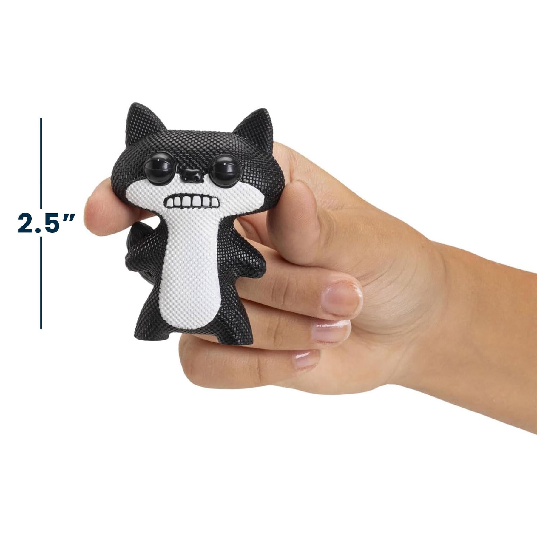 Fuggler 2.5 Inch Figure 3-Pack | Black/White, Yellow, Black