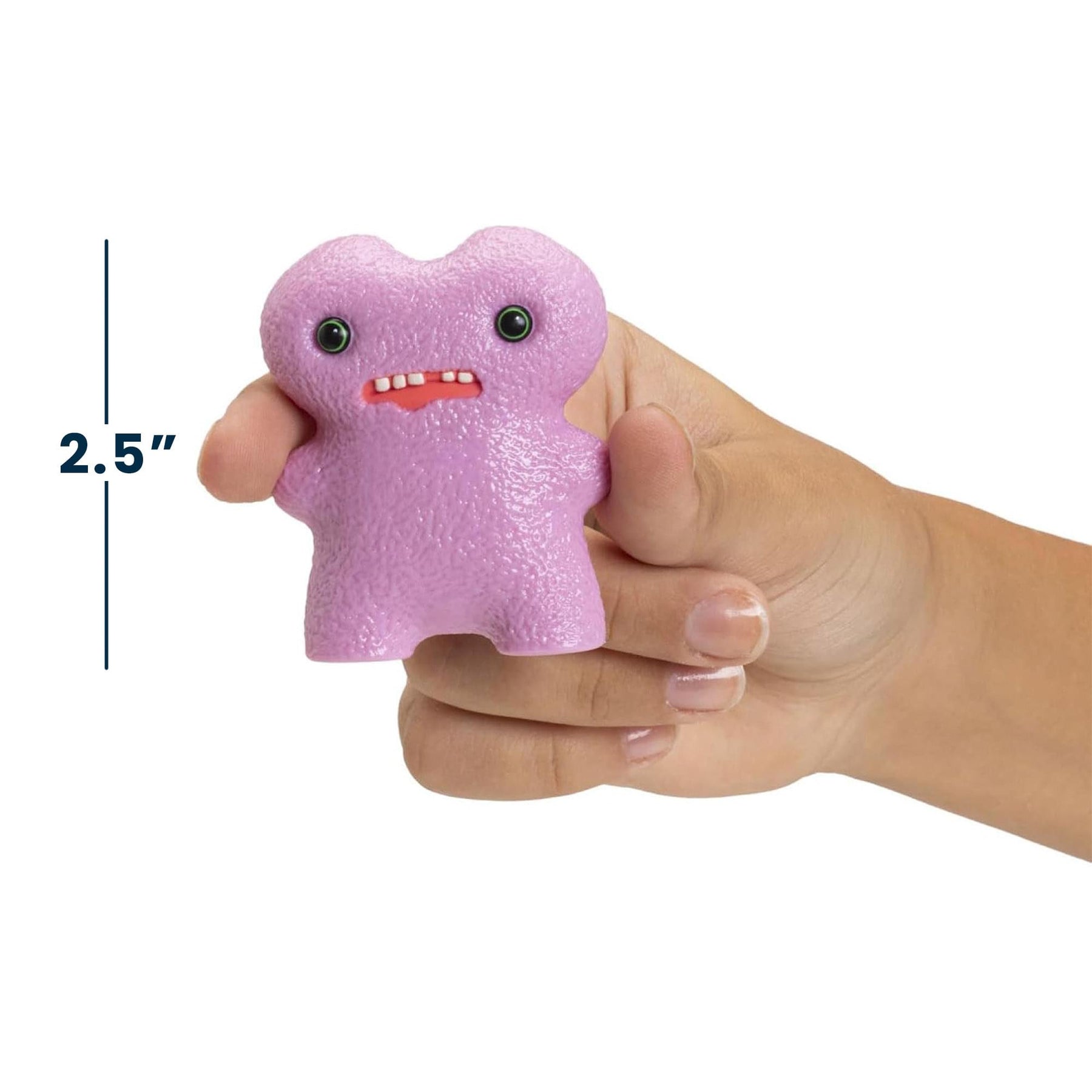 Fuggler 2.5 Inch Figure 3-Pack | Light Multi, Pink, Gray