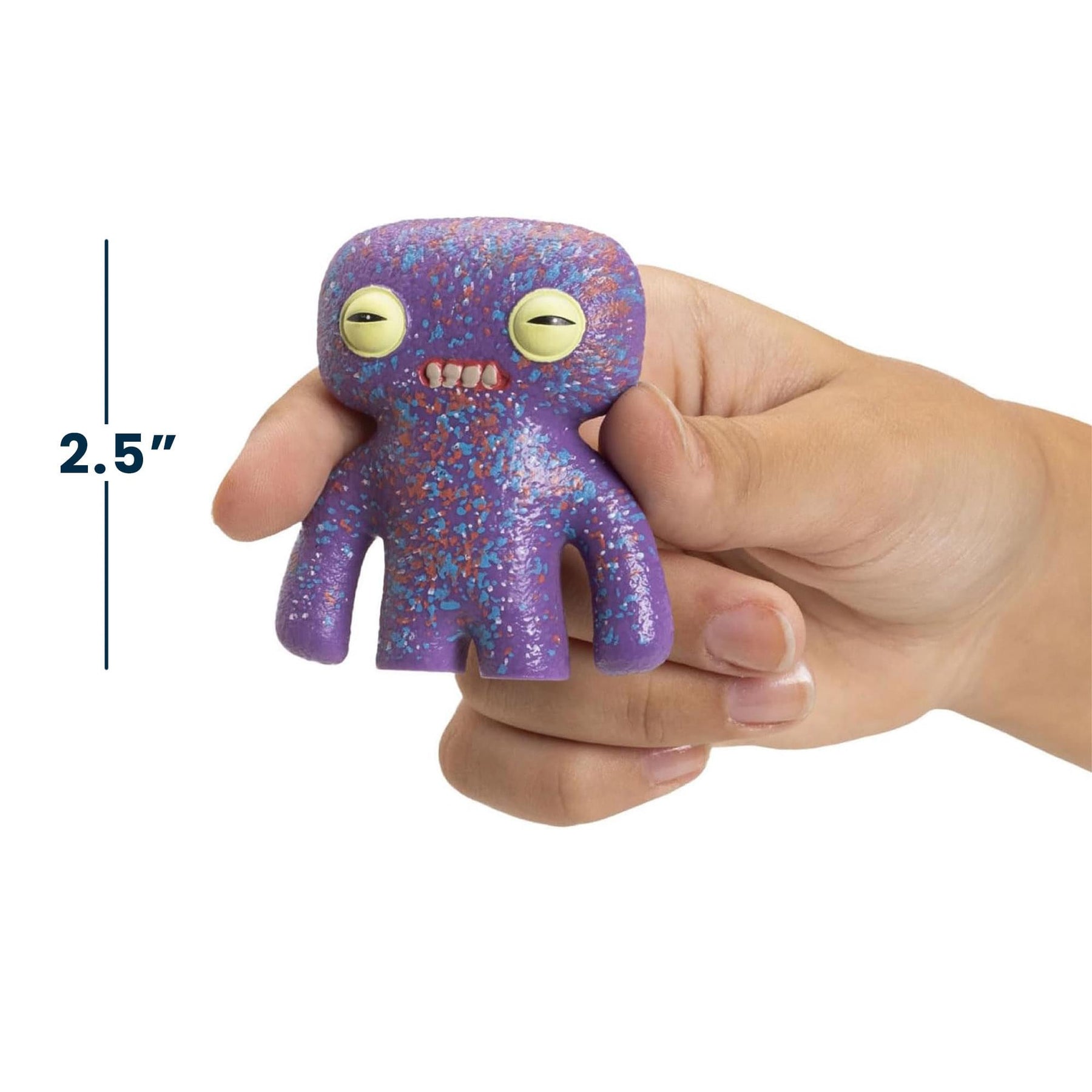 Fuggler 2.5 Inch Figure 5-Pack | Light Multi, Purple, Dark Green, Green