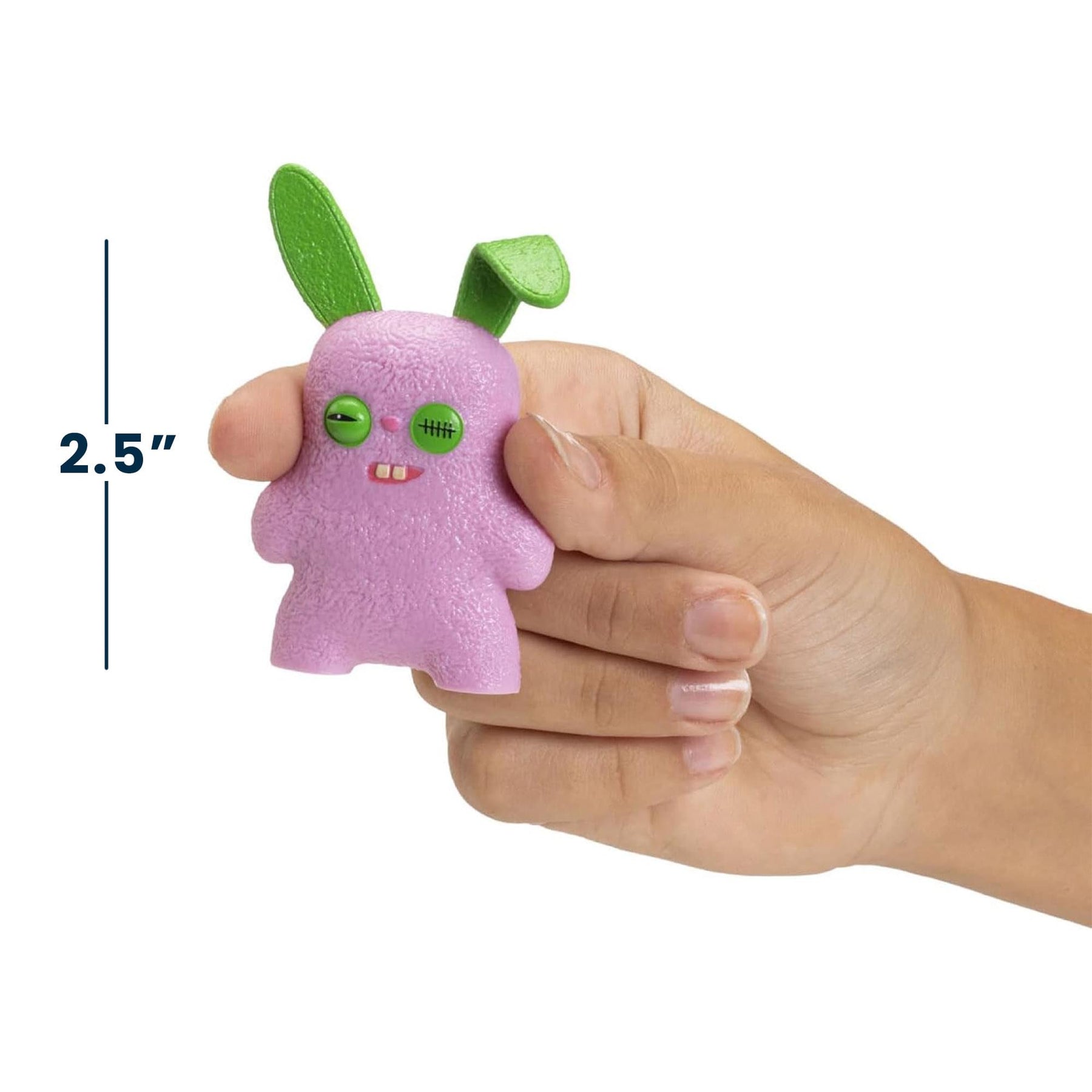 Fuggler 2.5 Inch Figure 5-Pack | Pink, Black/White, Leopard Print, Blue