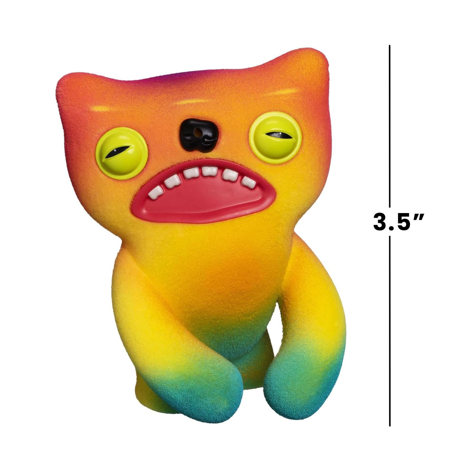 Fuggler Farting 3.5 Inch Vinyl Figure | Dark Multi Fuggler