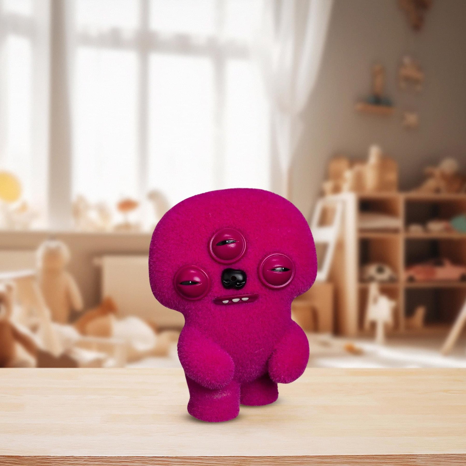 Fuggler Farting 3.5 Inch Vinyl Figure | Dark Pink Fuggler