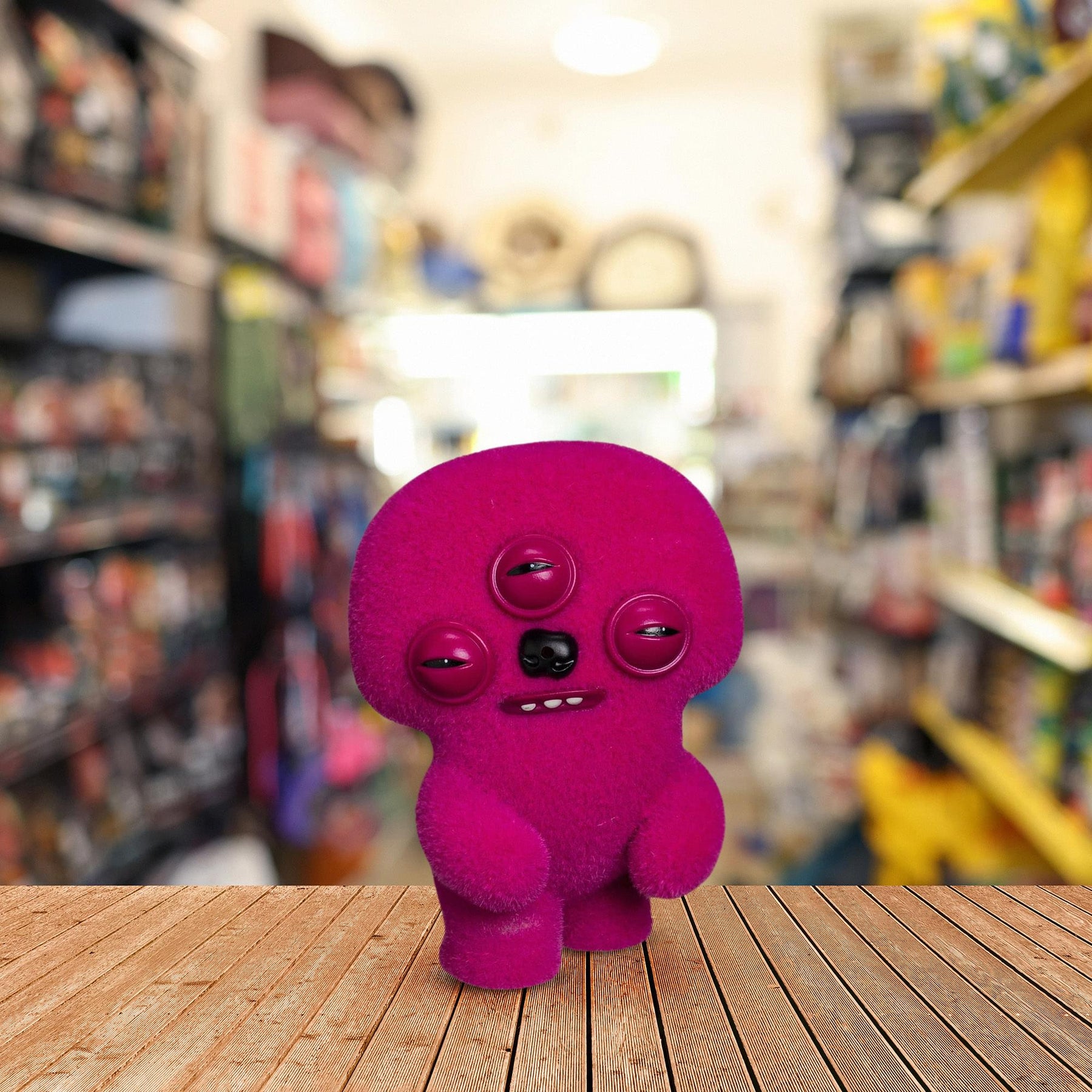 Fuggler Farting 3.5 Inch Vinyl Figure | Dark Pink Fuggler