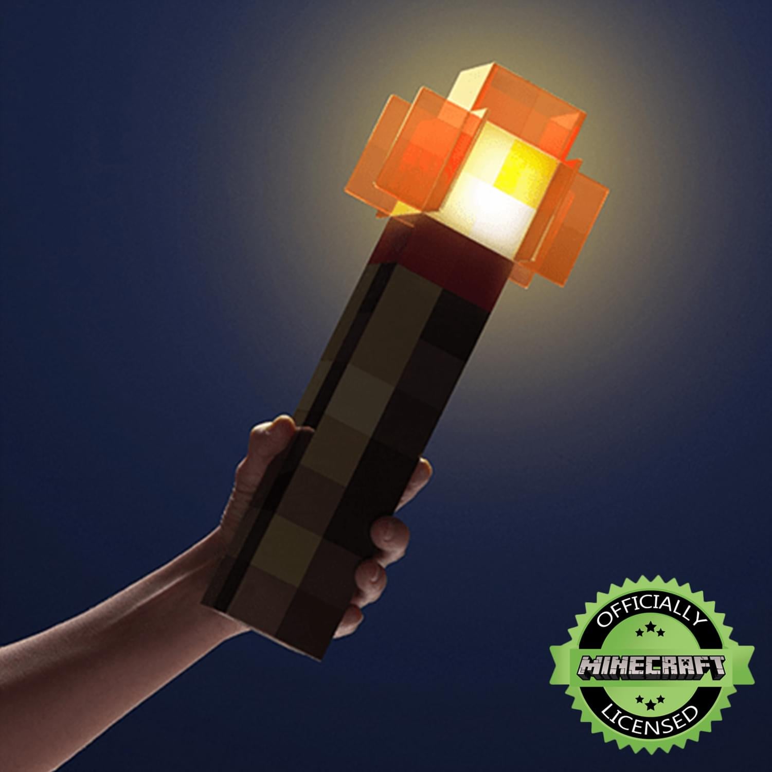 Minecraft Redstone Torch Lamp LED Mood Light Replica | 12.6 Inches