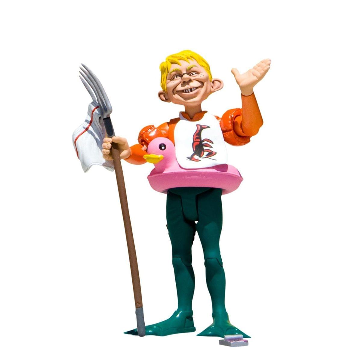 Just-Us League Mad Alfred E Neuman As Aquaman Action Figure