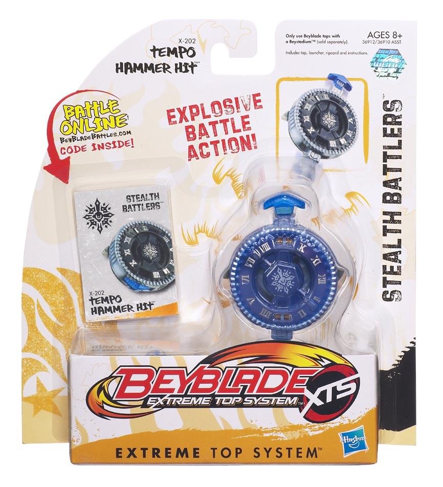 Beyblade Bey Stealth Battlers X-202 Tempo Hammer Hit | Free Shipping