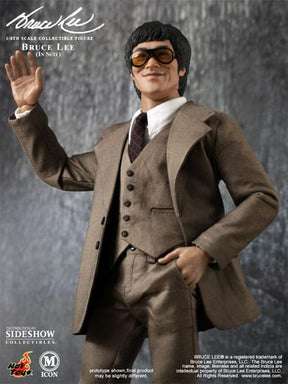Bruce Lee 12" Figure 70s Suit Version By Hot Toys