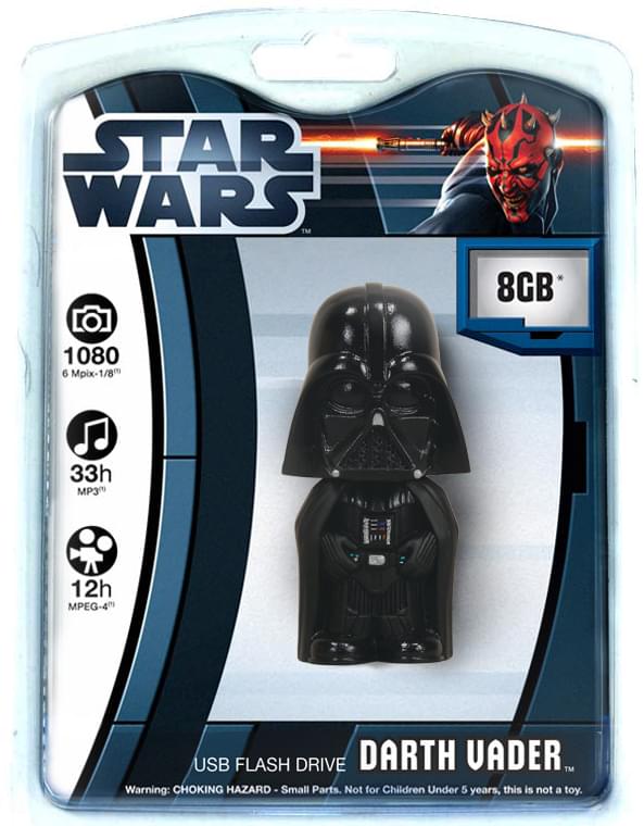 Star Wars Darth Vader 8GB USB Flash Drive