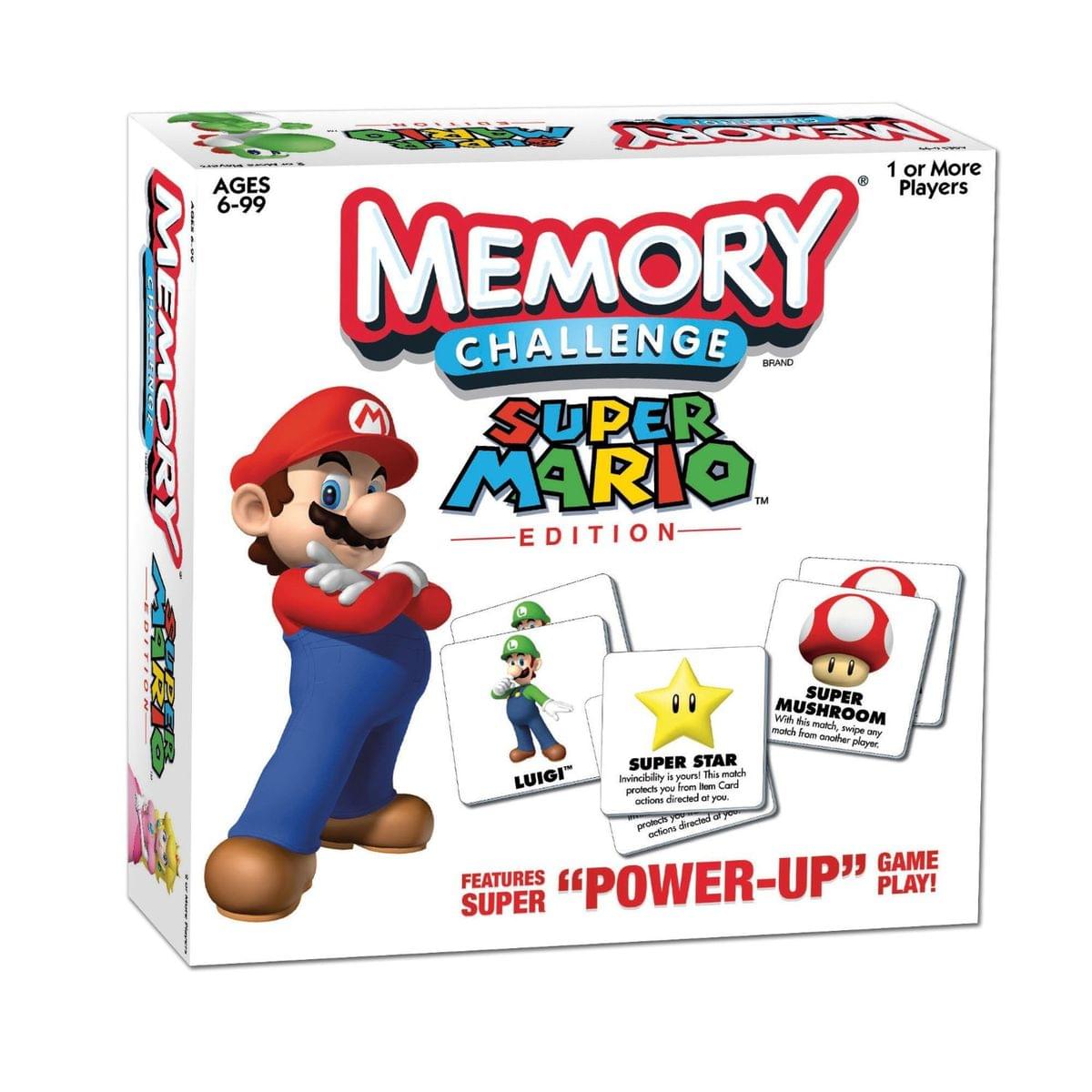Super Mario Bros Edition Memory Challenge Game