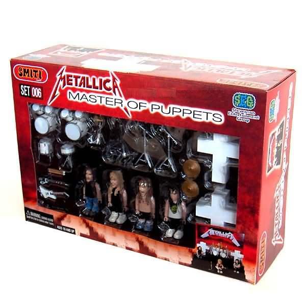 Metallica Master Of Puppets Smiti Figure Playset