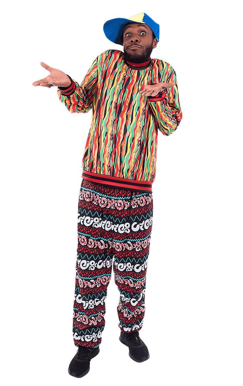 Californian Fresh Prince Adult Costume Free Shipping