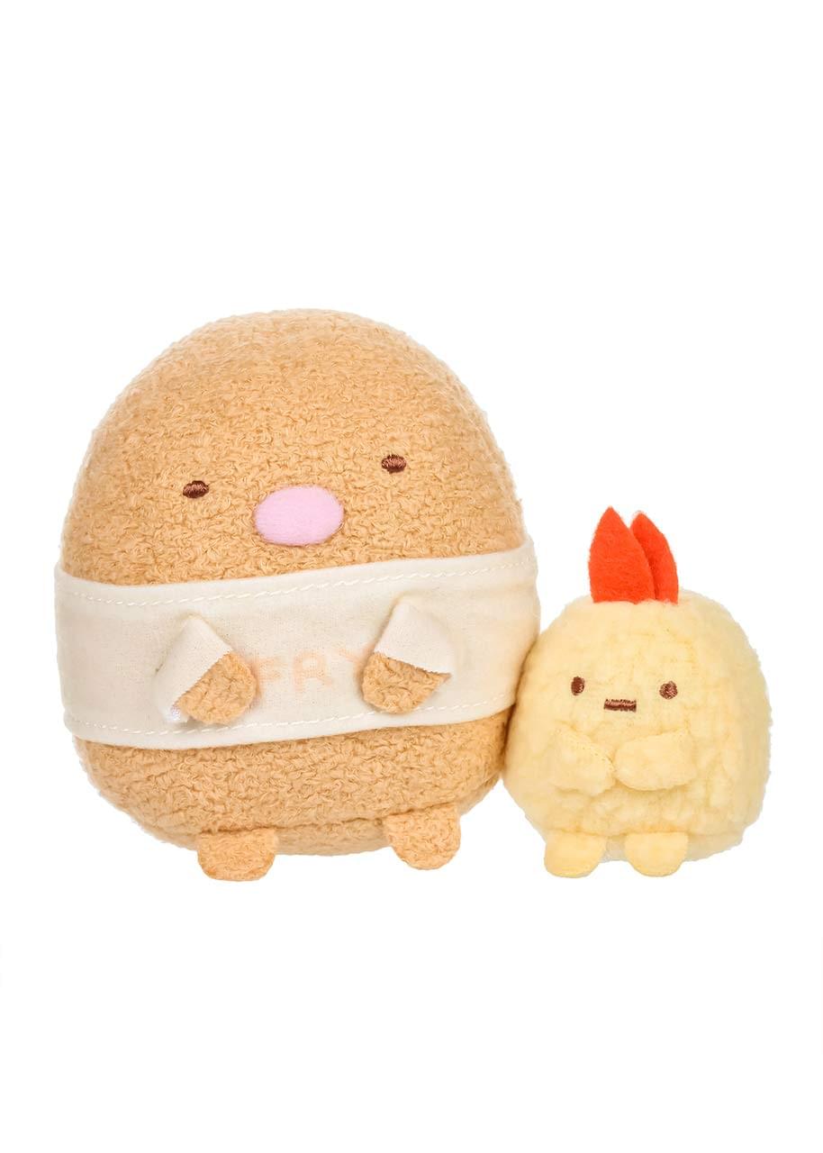 Sumikko Gurashi 4 Inch Plush - Tonkatsu Pork Cutlet w/ Shrimp