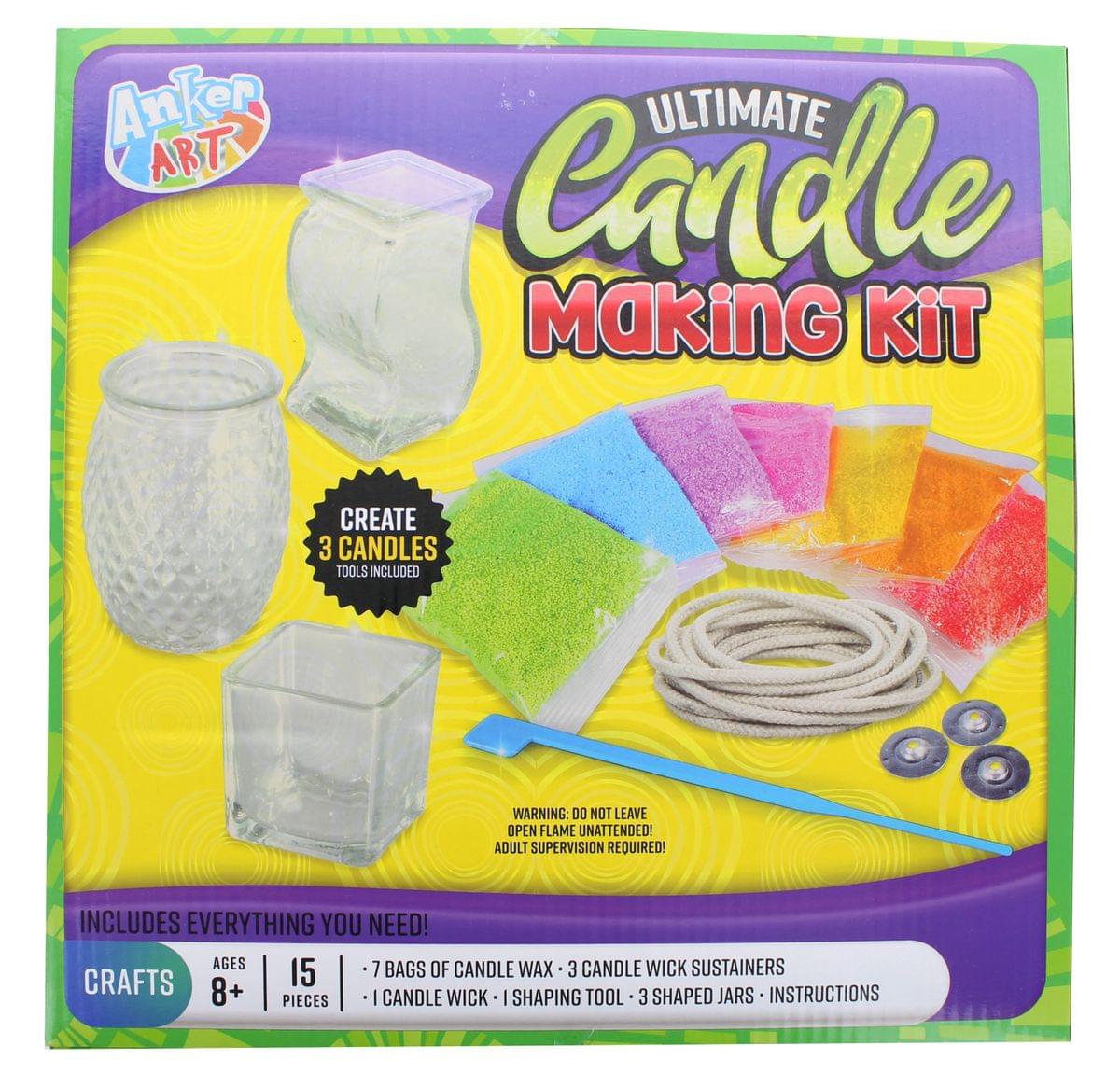 Ultimate Candle Making Kit Makes 3 Candles Free Shipping