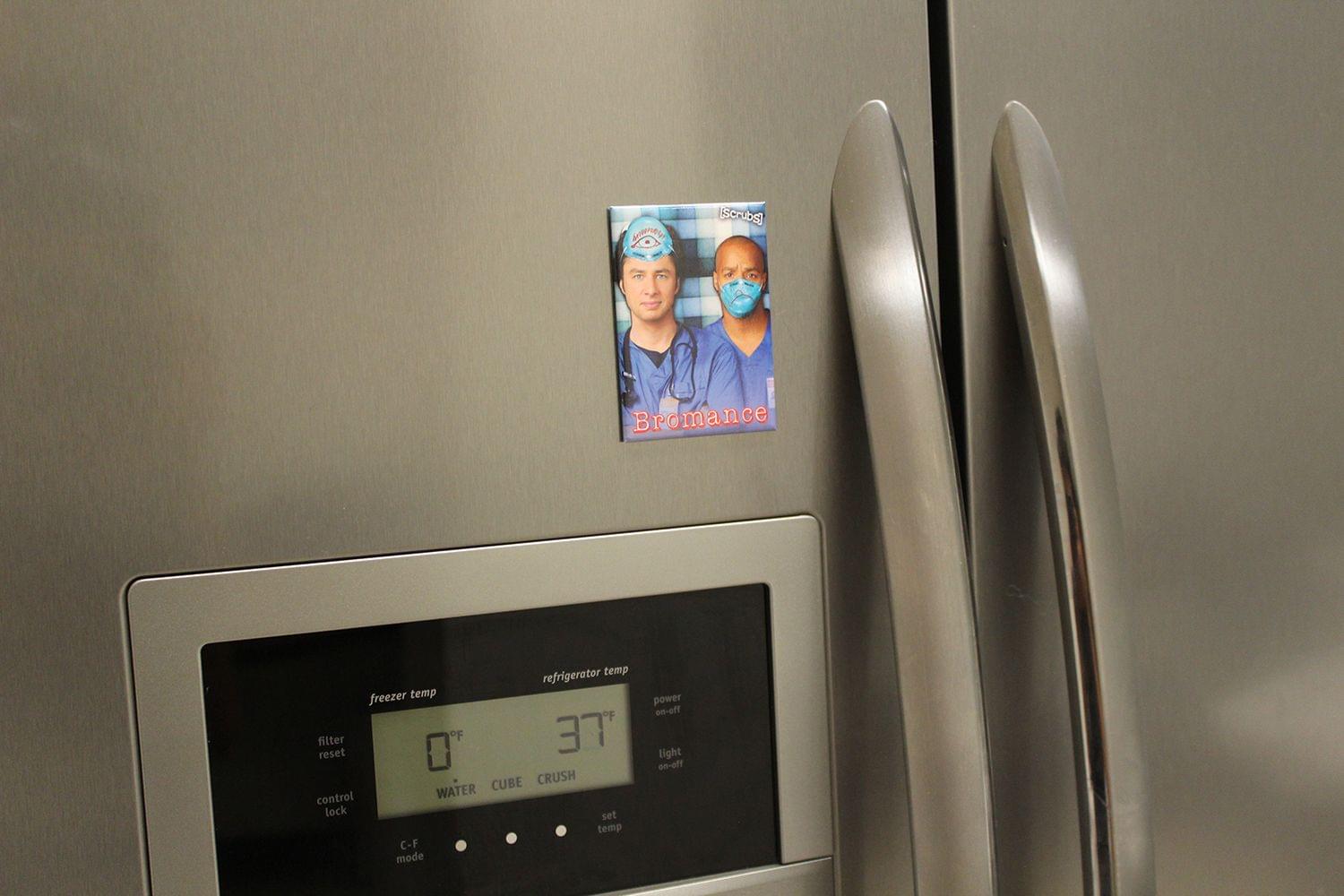 Scrubs JD and Turk Bromance 2.5 x 3.5 Inch Magnet