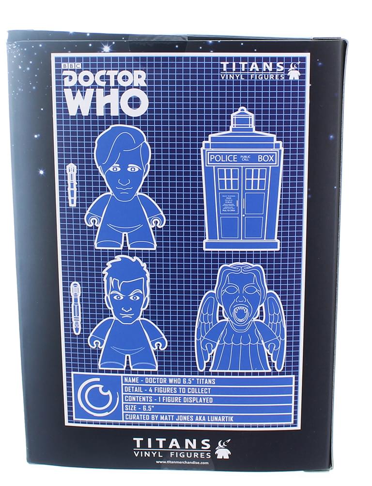 Doctor Who Titan 10th Doctor with Blue Pinstripe Suit 6.5" Vinyl Figure