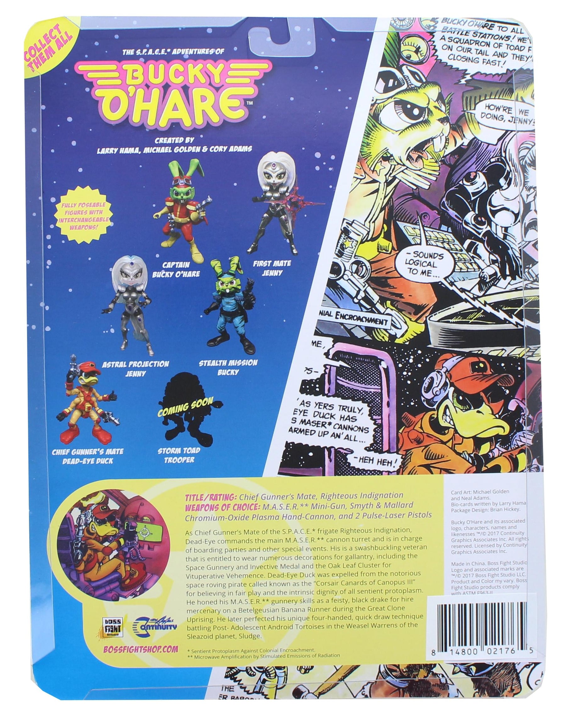 Bucky O Hare Wave 2 Action Figure | Deadeye Duck