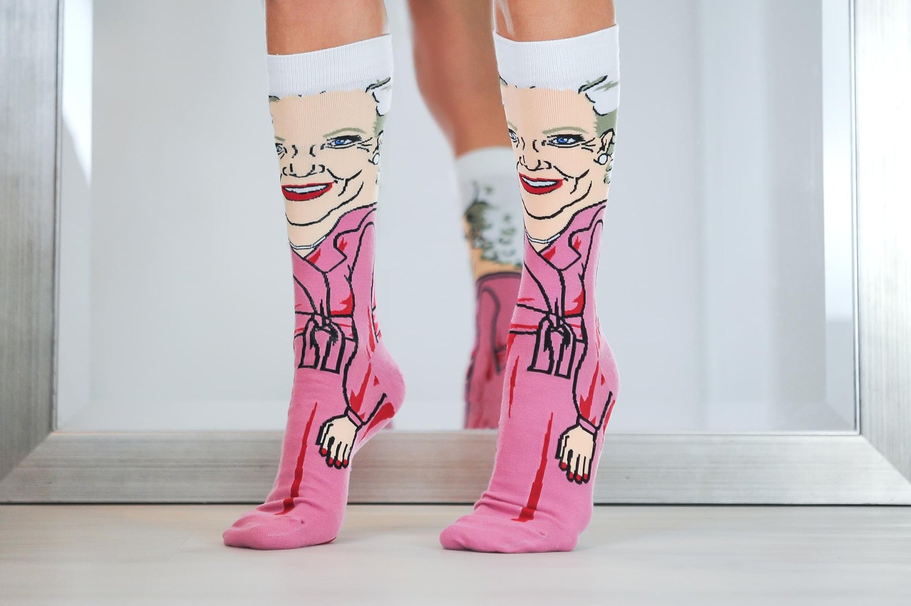 The Golden Girls Rose Funny Graphic Socks | Single Pair Of Adult Crew Socks