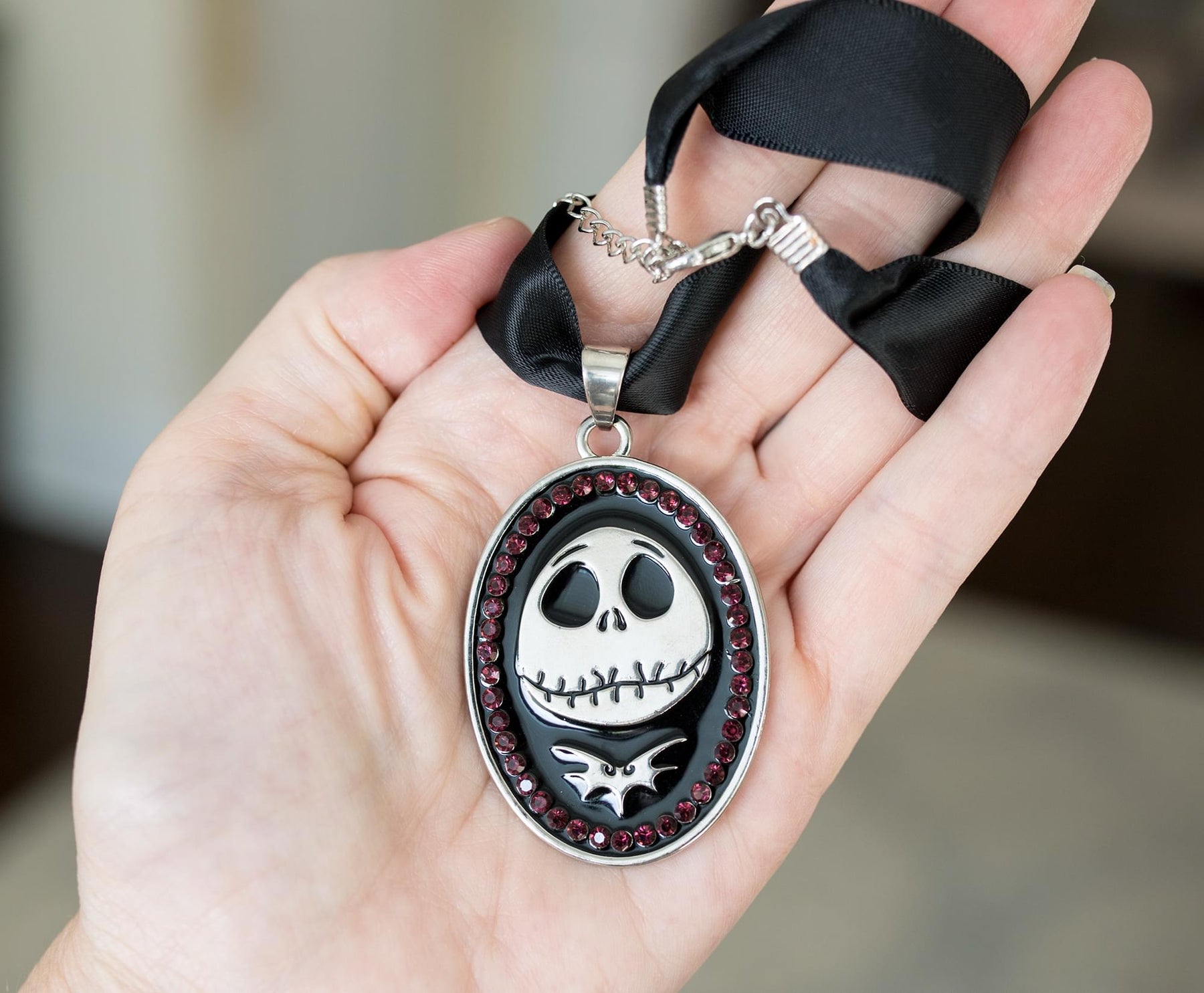 Nightmare Before Christmas Jack Skellington Necklace