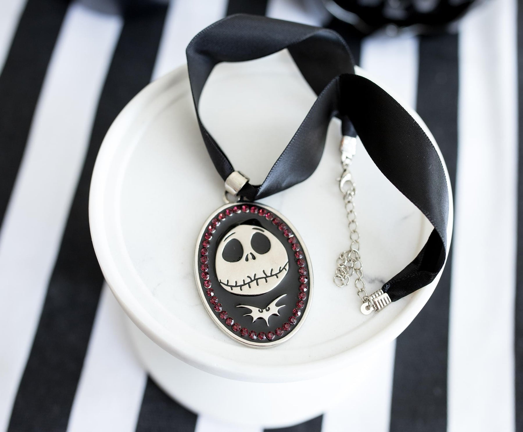 Nightmare Before Christmas Jack Skellington Necklace
