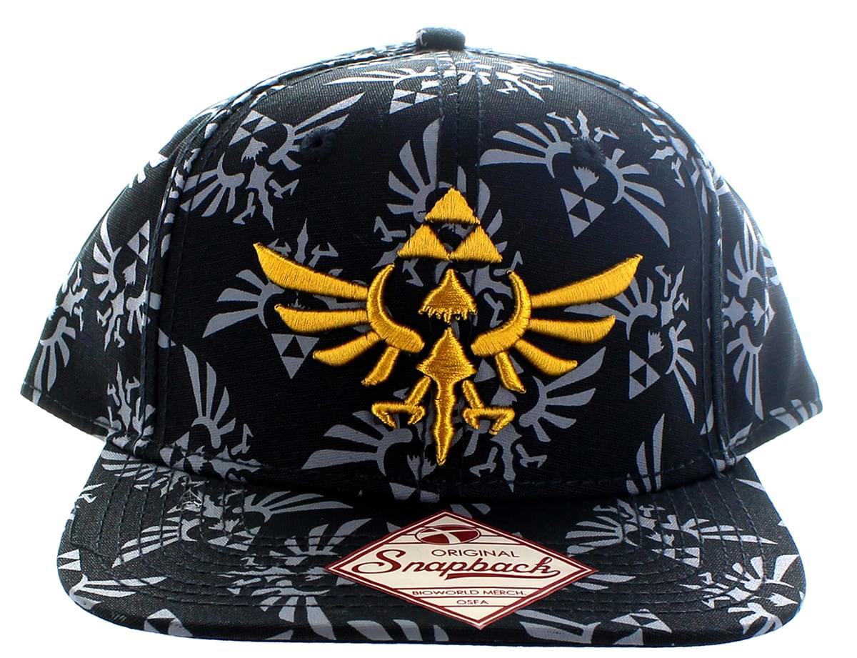 Legend of Zelda Crest All Over Print Snapback Hat