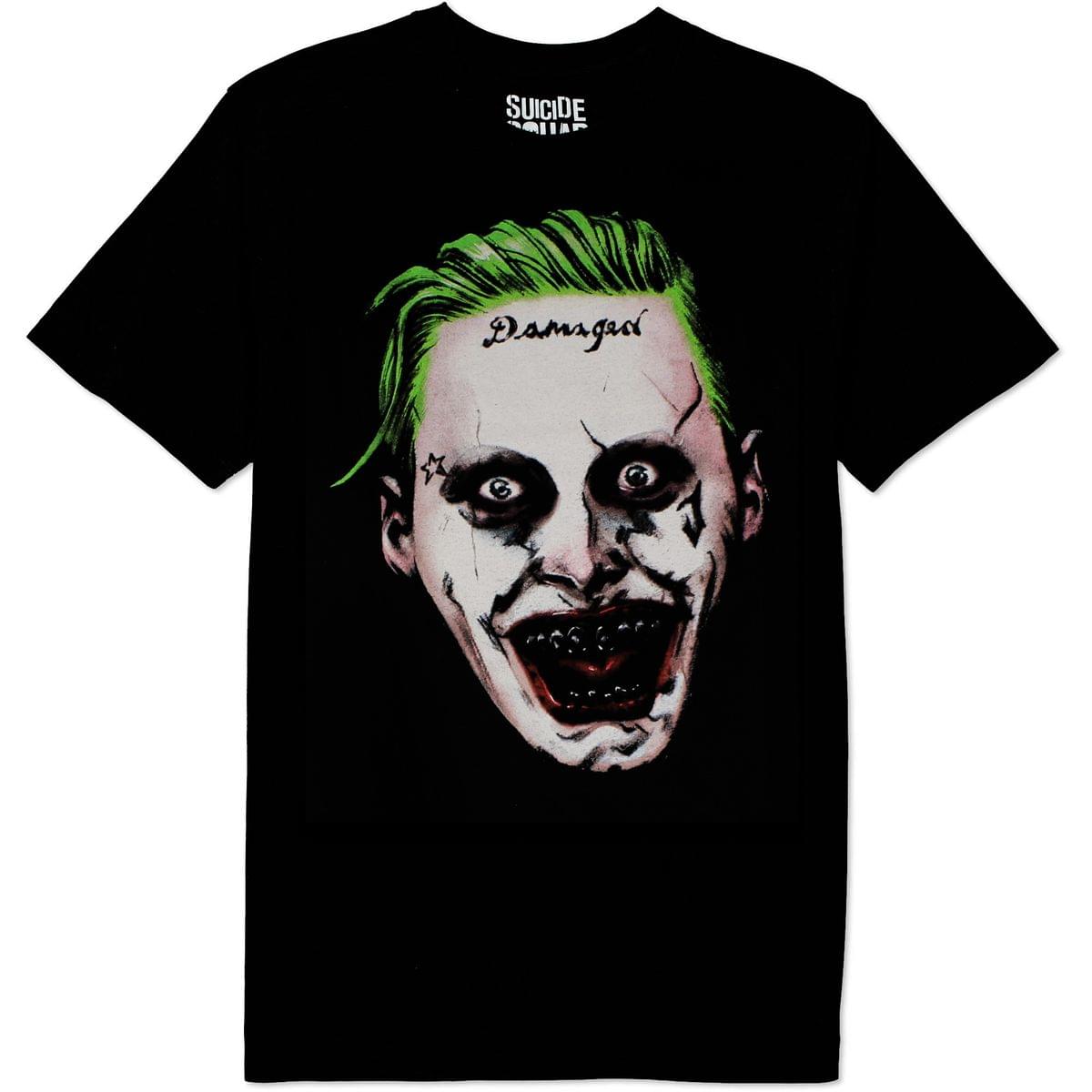 Suicide Squad Joker Face Shirt Free Shipping - Main Image